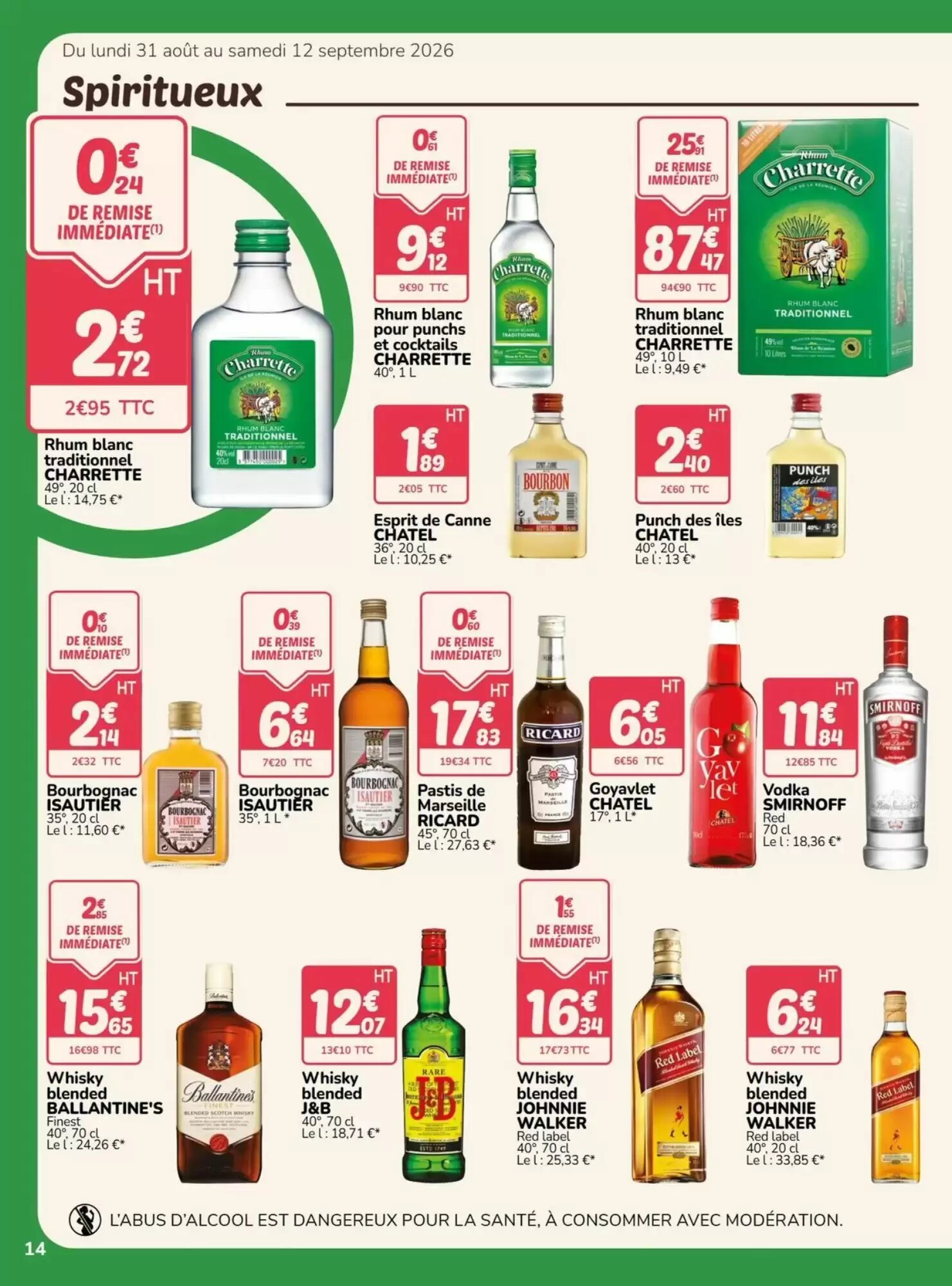 Prospectus promotionnel Promocash valable à partir du 01/09/2026 - Page 14.