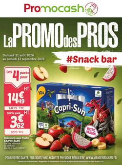 Prospectus promotionnel Promocash valable à partir du 01/09/2026