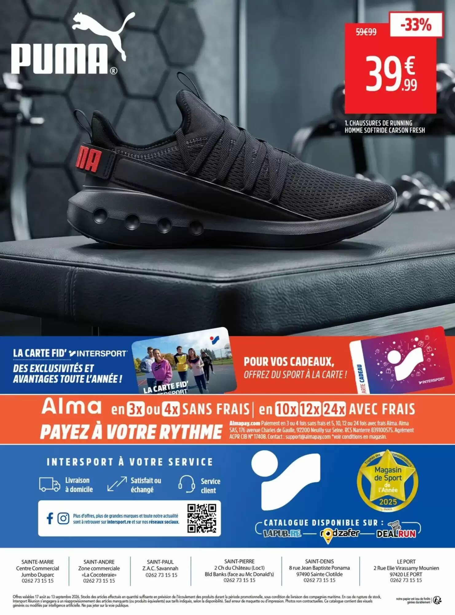 Prospectus promotionnel Intersport valable à partir du 01/09/2026 - Page 16.