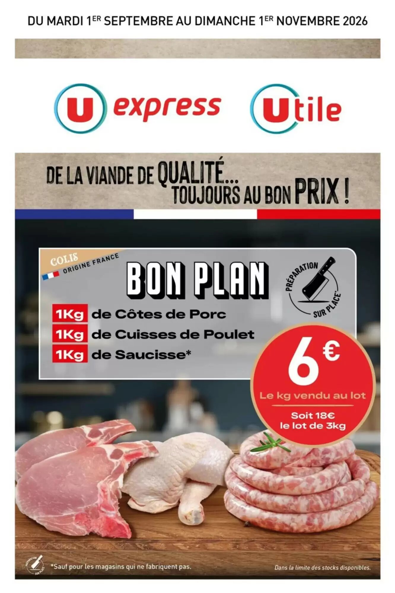 Prospectus promotionnel Utile valable à partir du 01/09/2026 - Page 1.