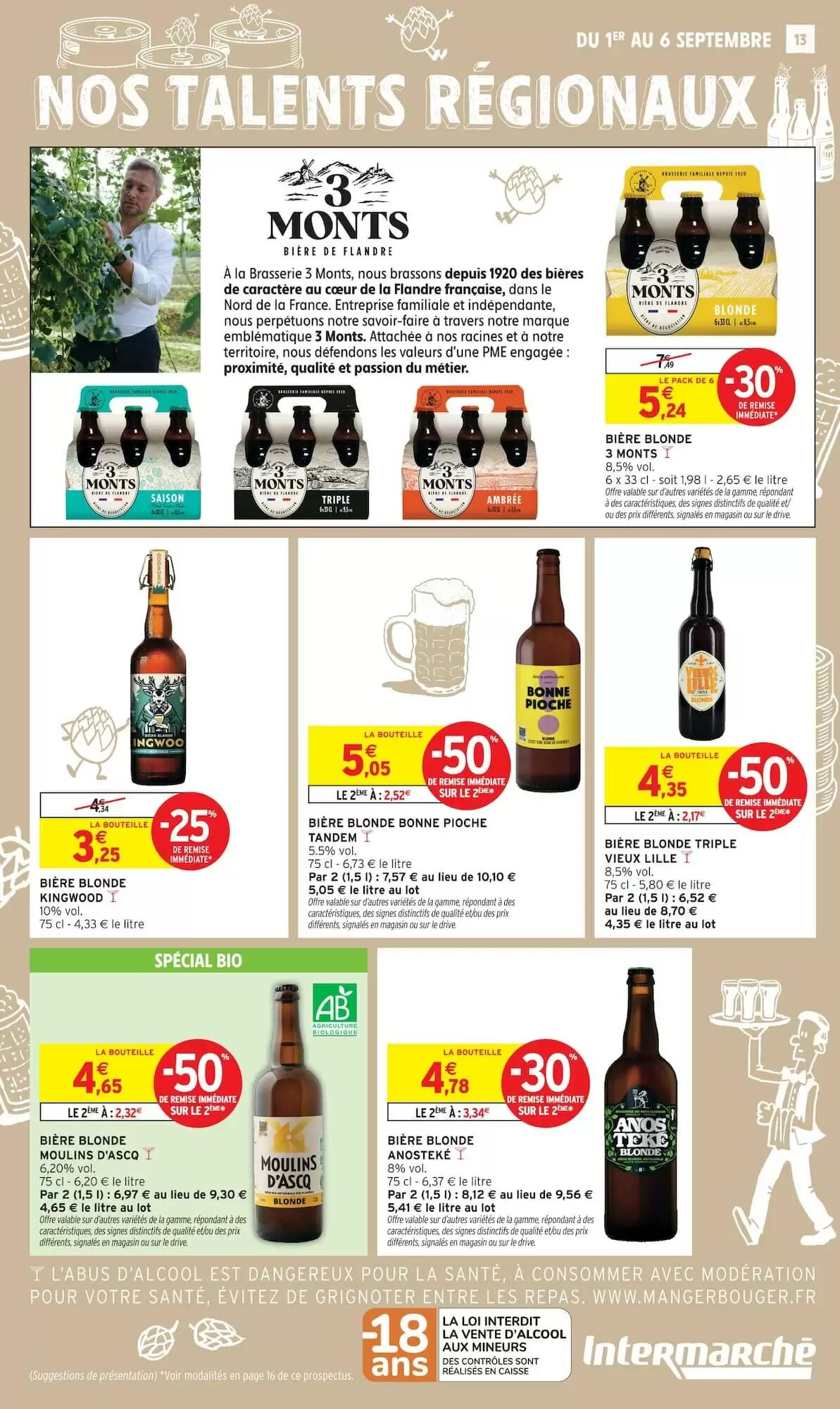Prospectus promotionnel Intermarché valable à partir du 01/09/2026 - Page 13.