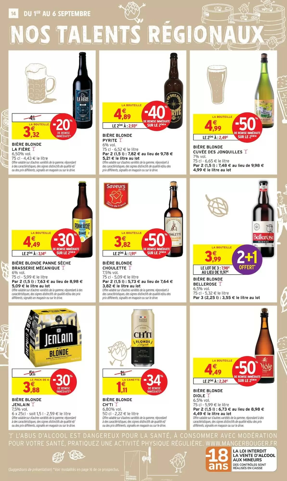 Prospectus promotionnel Intermarché valable à partir du 01/09/2026 - Page 14.