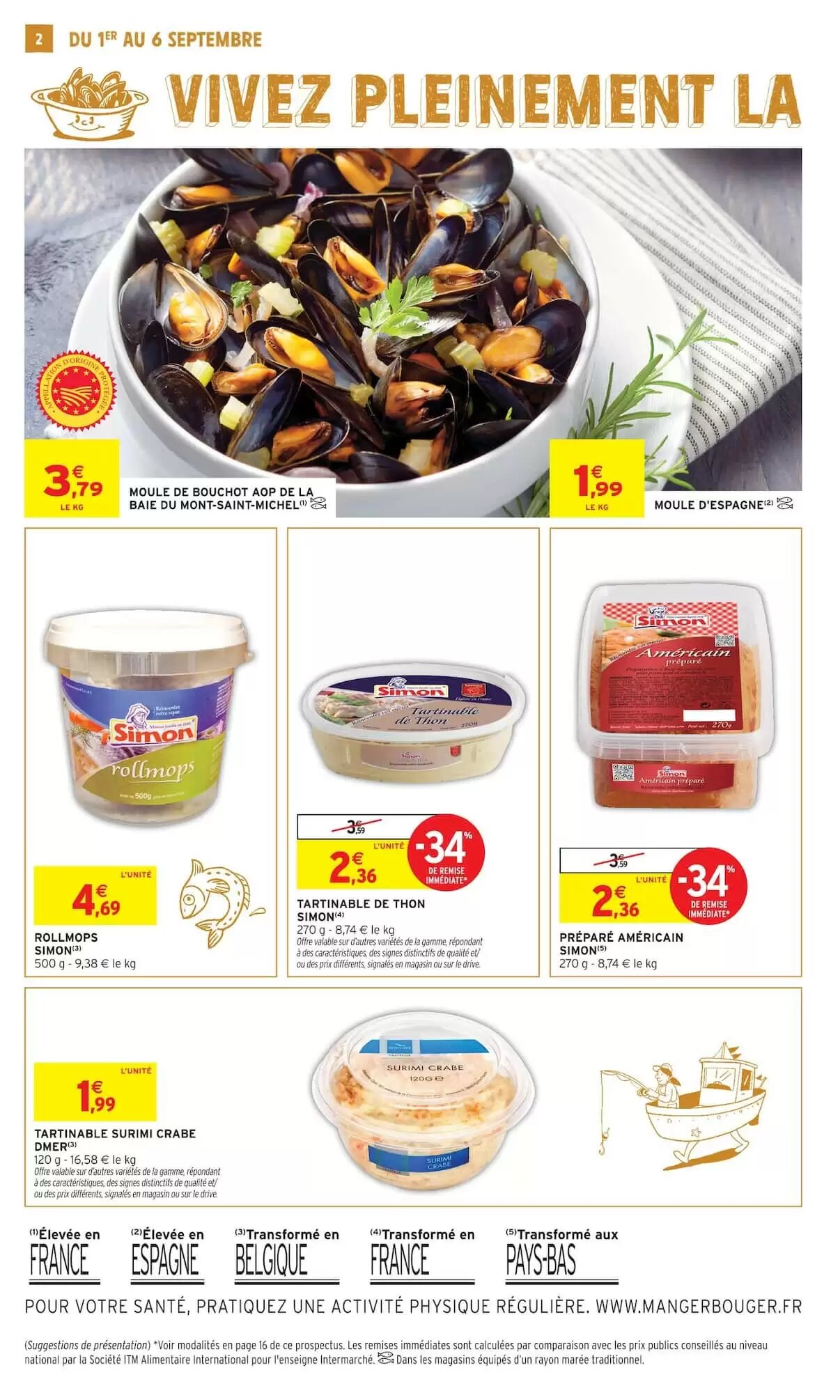 Prospectus promotionnel Intermarché valable à partir du 01/09/2026 - Page 2.