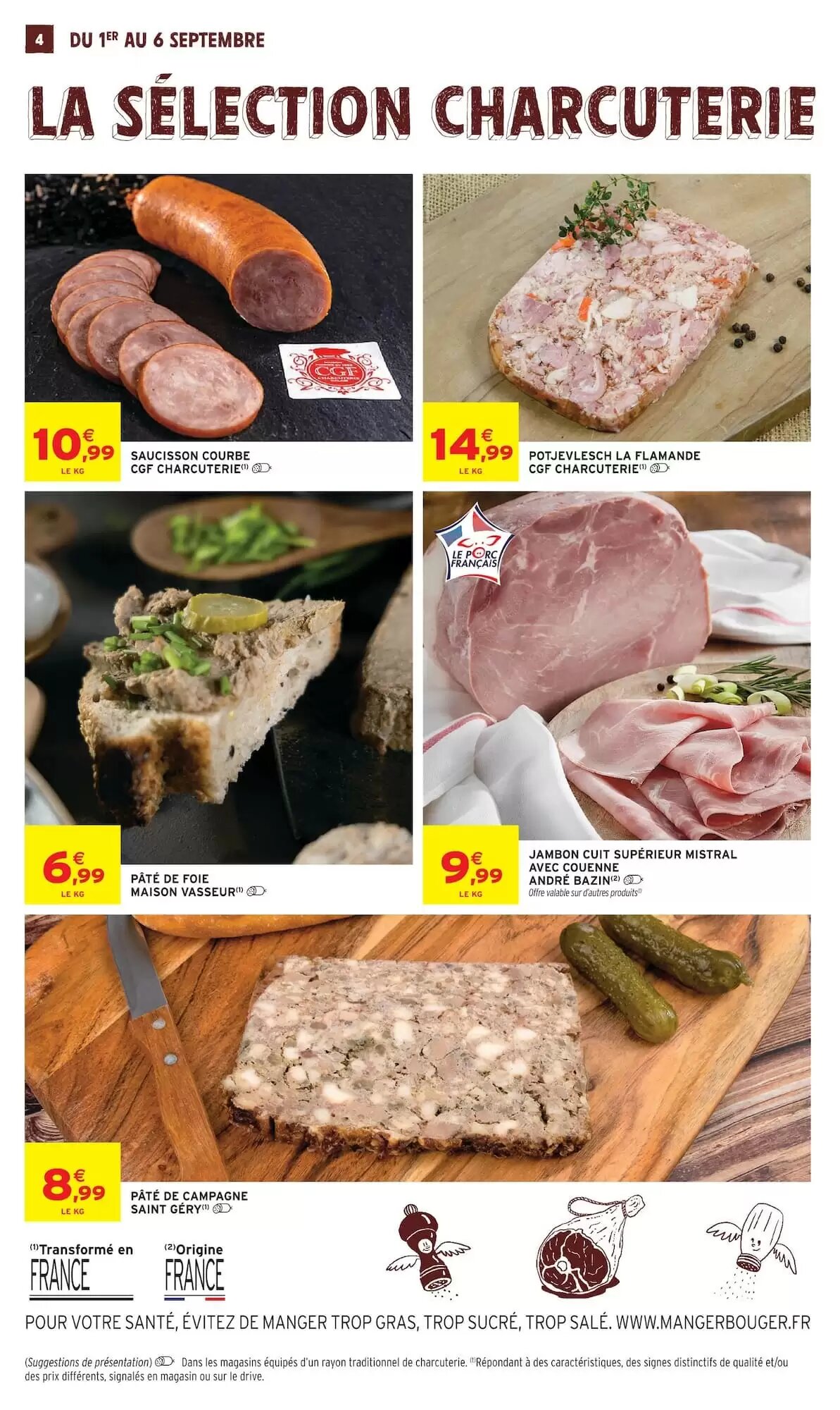 Prospectus promotionnel Intermarché valable à partir du 01/09/2026 - Page 4.