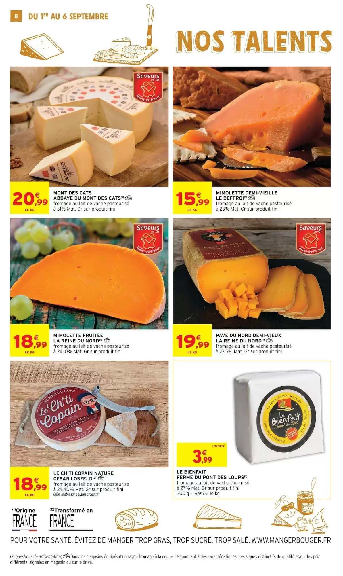 Prospectus promotionnel Intermarché valable à partir du 01/09/2026 - Page 8.