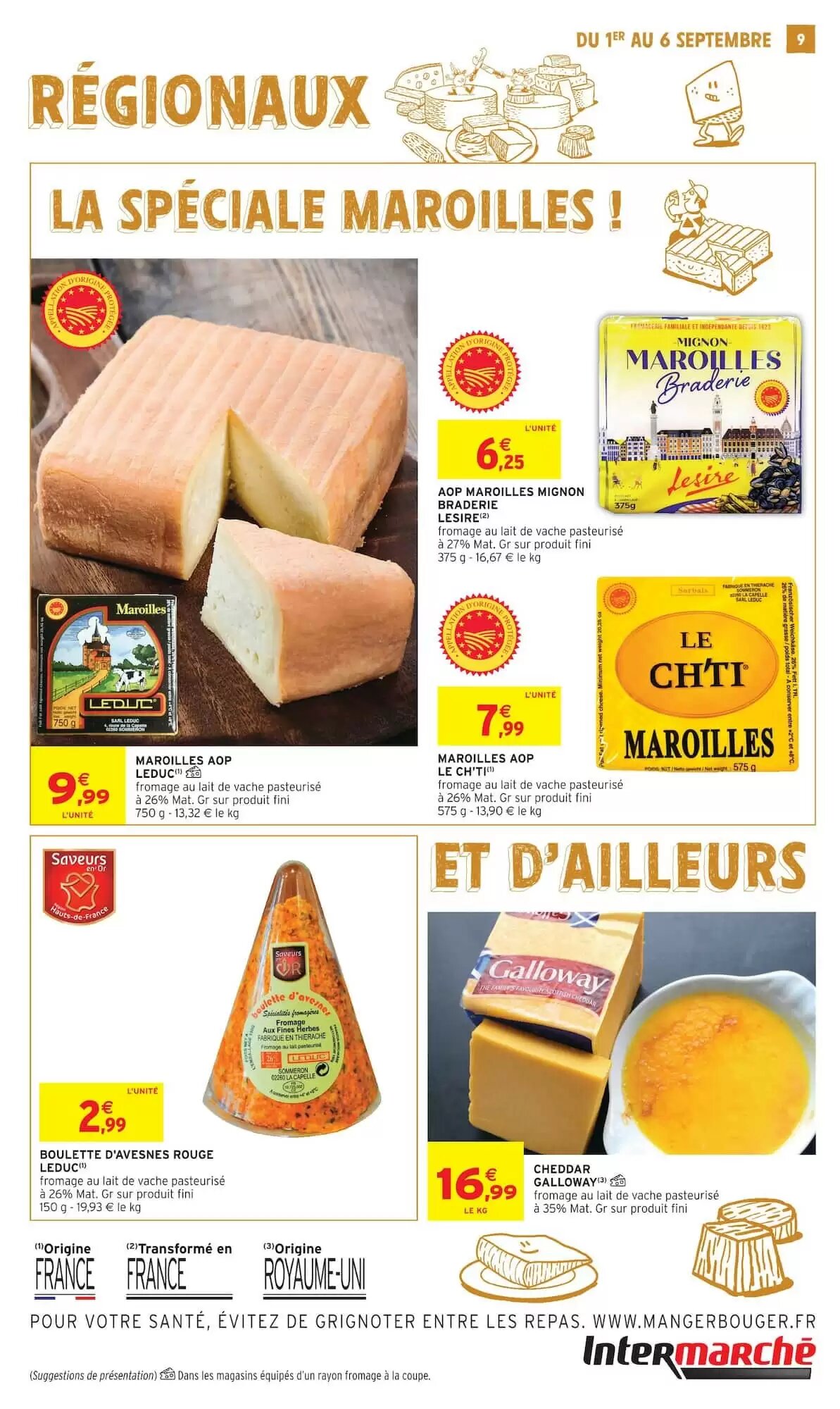 Prospectus promotionnel Intermarché valable à partir du 01/09/2026 - Page 9.