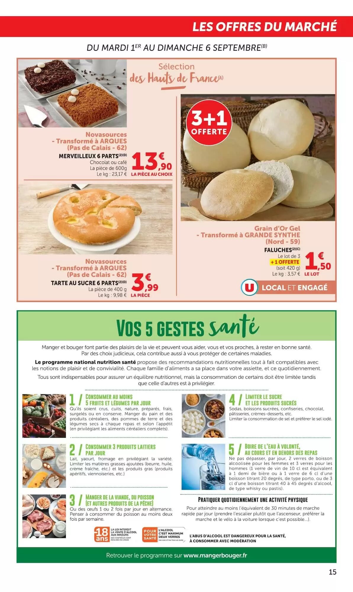 Prospectus promotionnel Super U valable à partir du 01/09/2026 - Page 15.