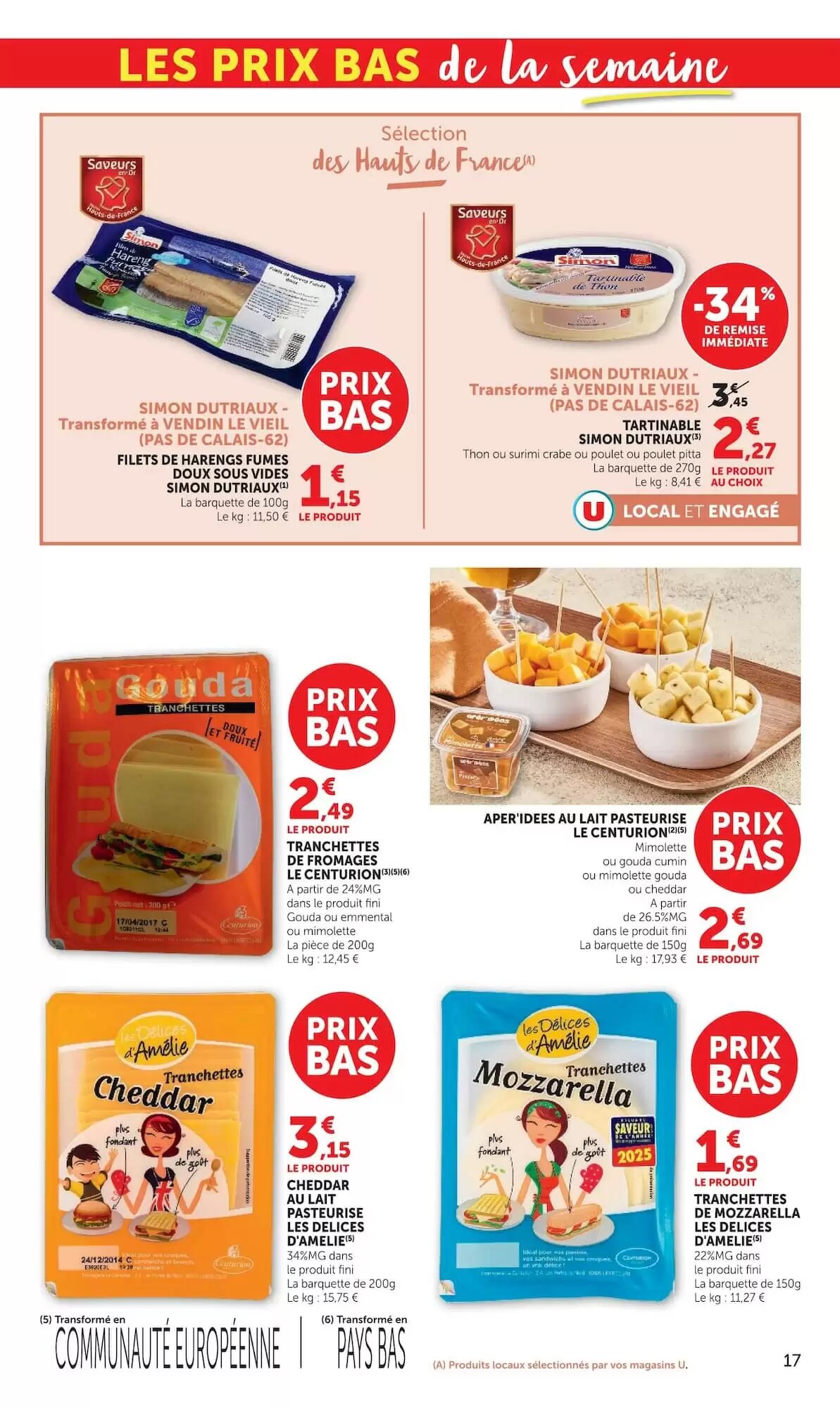 Prospectus promotionnel Super U valable à partir du 01/09/2026 - Page 17.