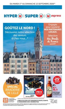 Prospectus promotionnel Super U valable à partir du 01/09/2026