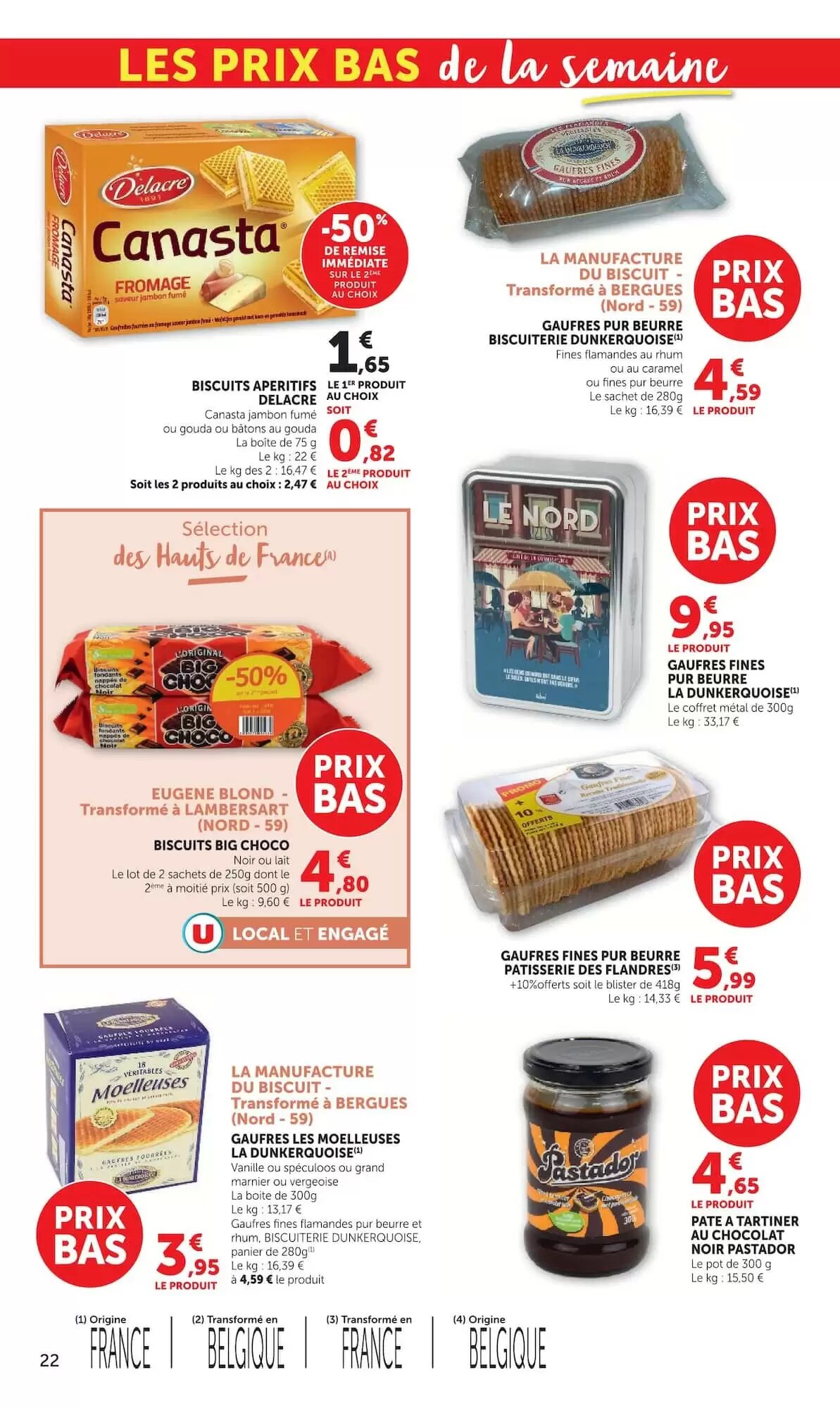 Prospectus promotionnel Super U valable à partir du 01/09/2026 - Page 22.