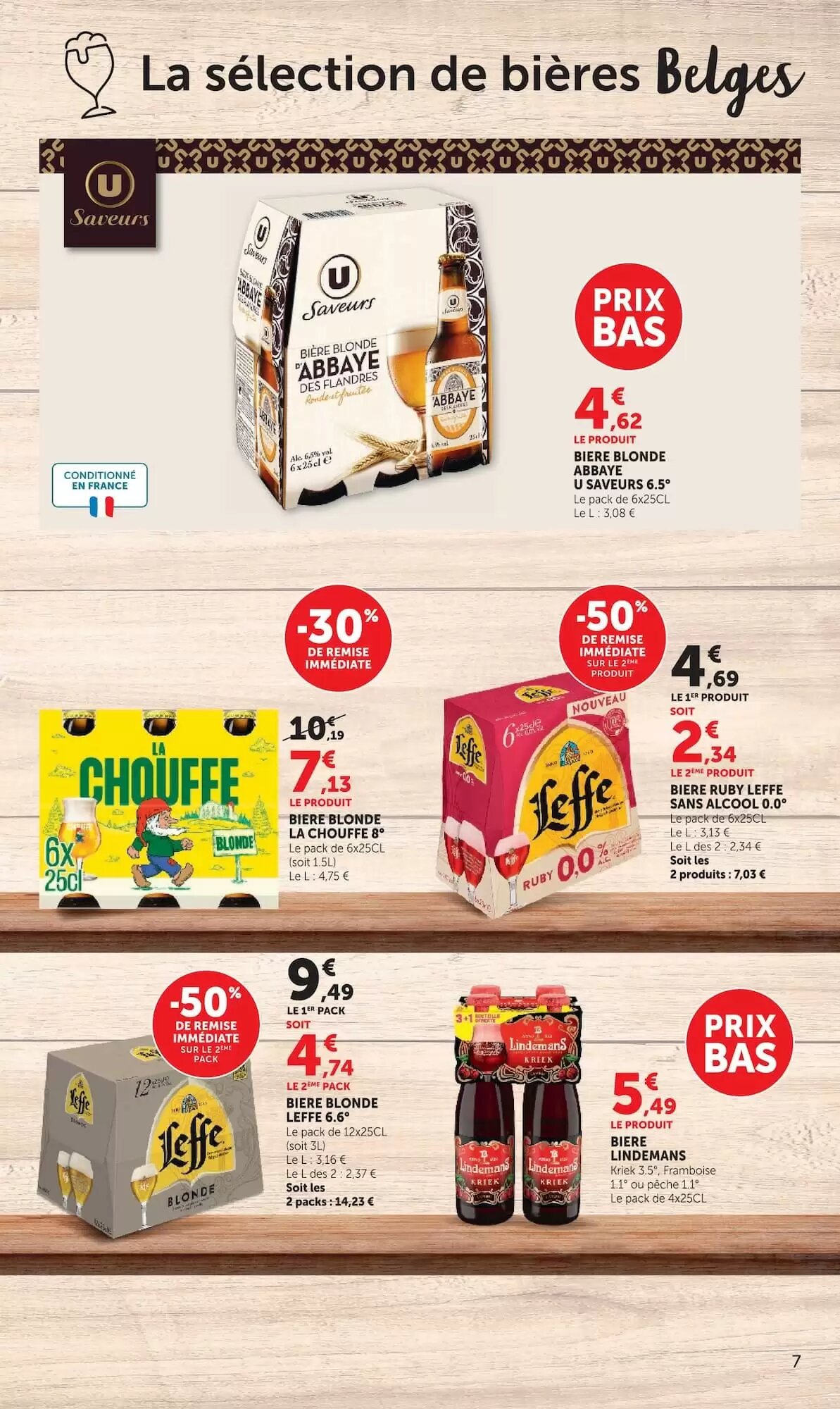 Prospectus promotionnel Super U valable à partir du 01/09/2026 - Page 7.