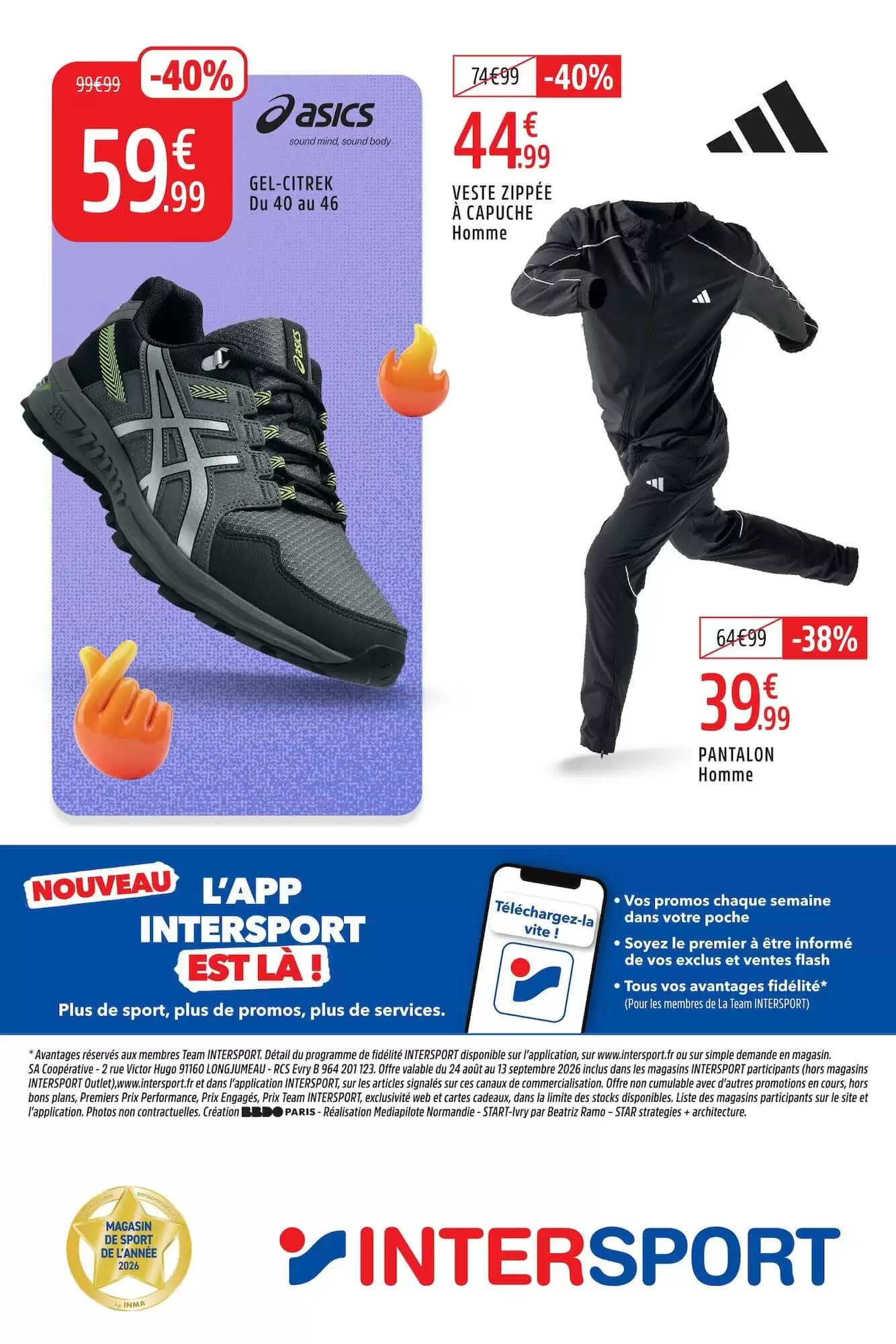 Prospectus promotionnel Intersport valable à partir du 01/09/2026 - Page 12.
