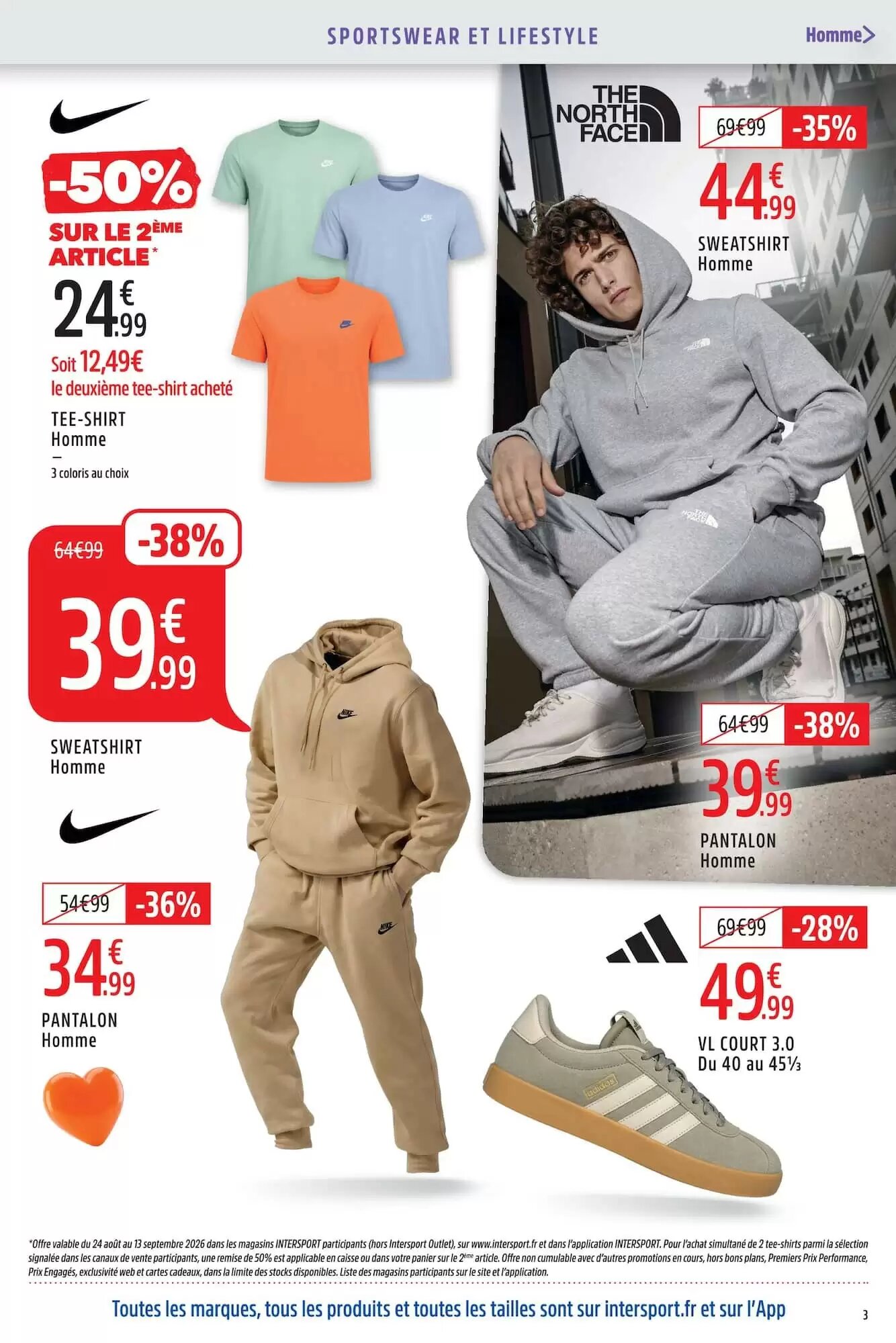Prospectus promotionnel Intersport valable à partir du 01/09/2026 - Page 3.