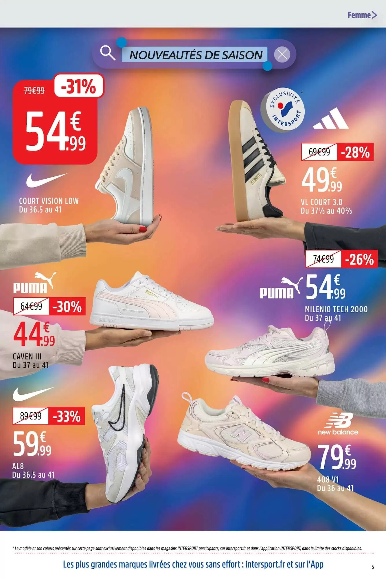 Prospectus promotionnel Intersport valable à partir du 01/09/2026 - Page 5.