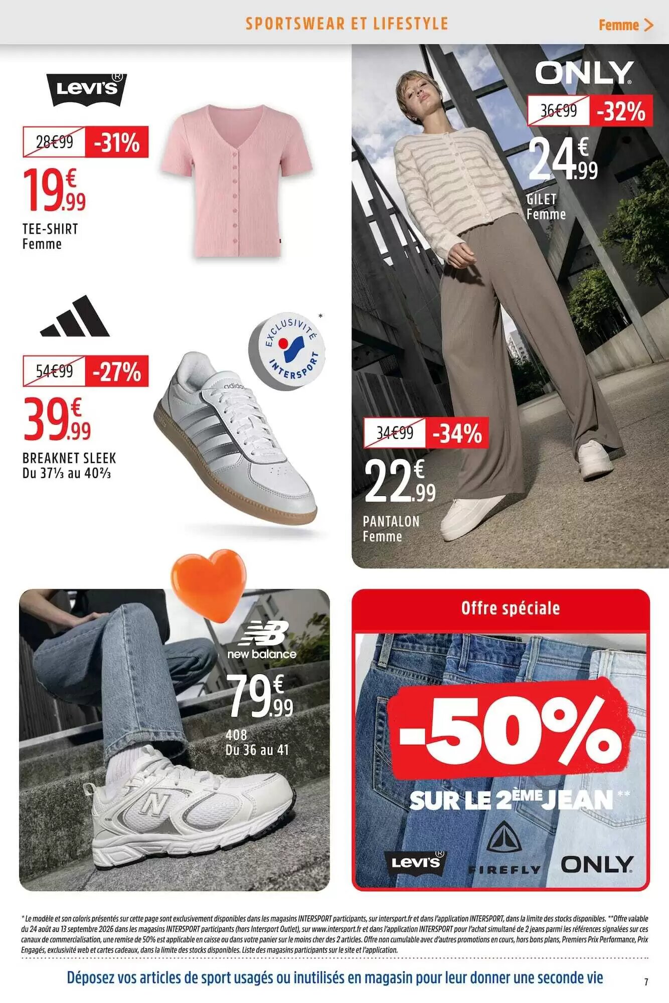 Prospectus promotionnel Intersport valable à partir du 01/09/2026 - Page 7.