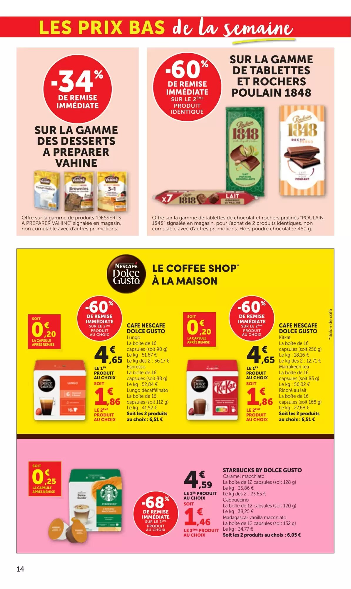 Prospectus promotionnel Bi1 valable à partir du 01/09/2026 - Page 14.