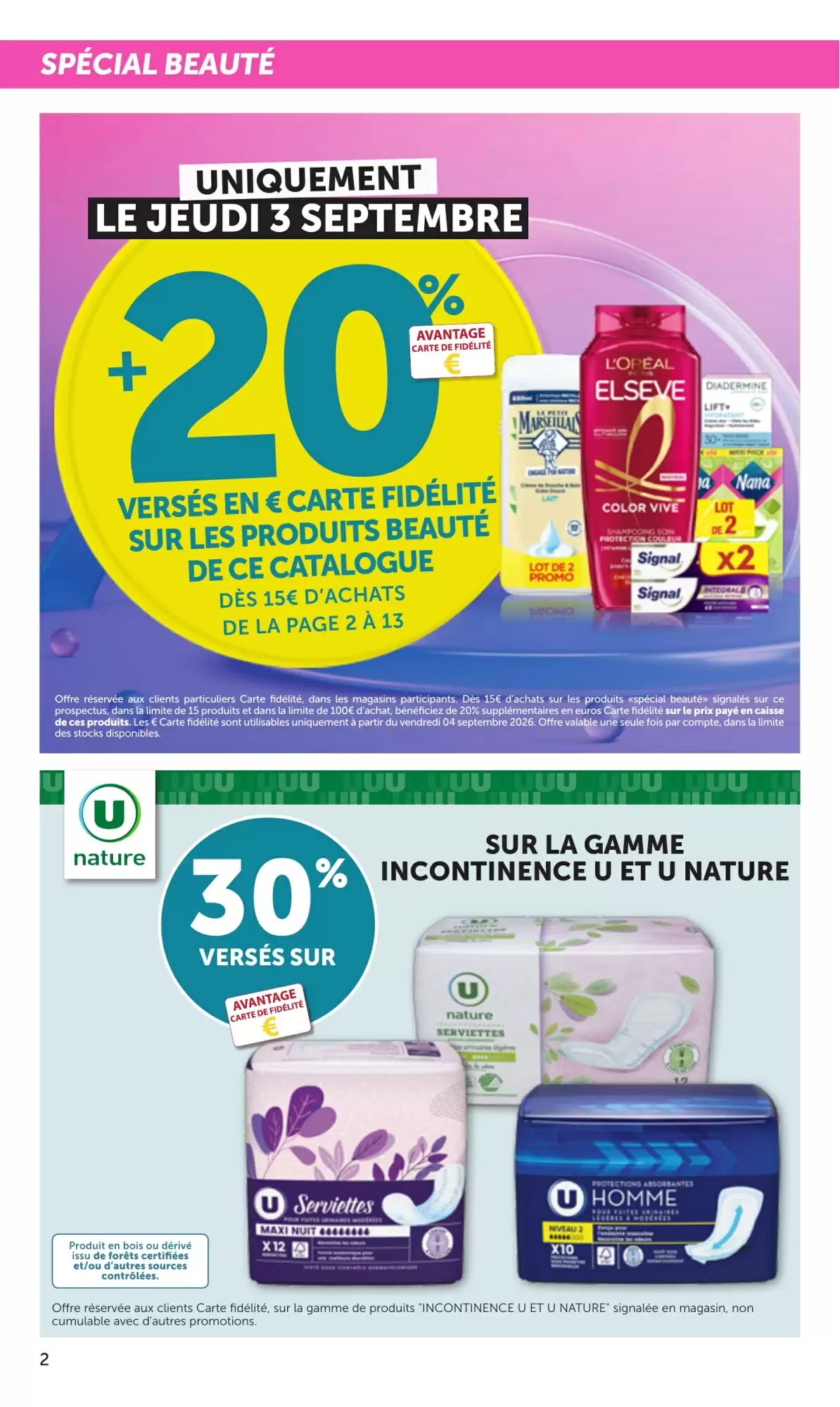 Prospectus promotionnel Bi1 valable à partir du 01/09/2026 - Page 2.