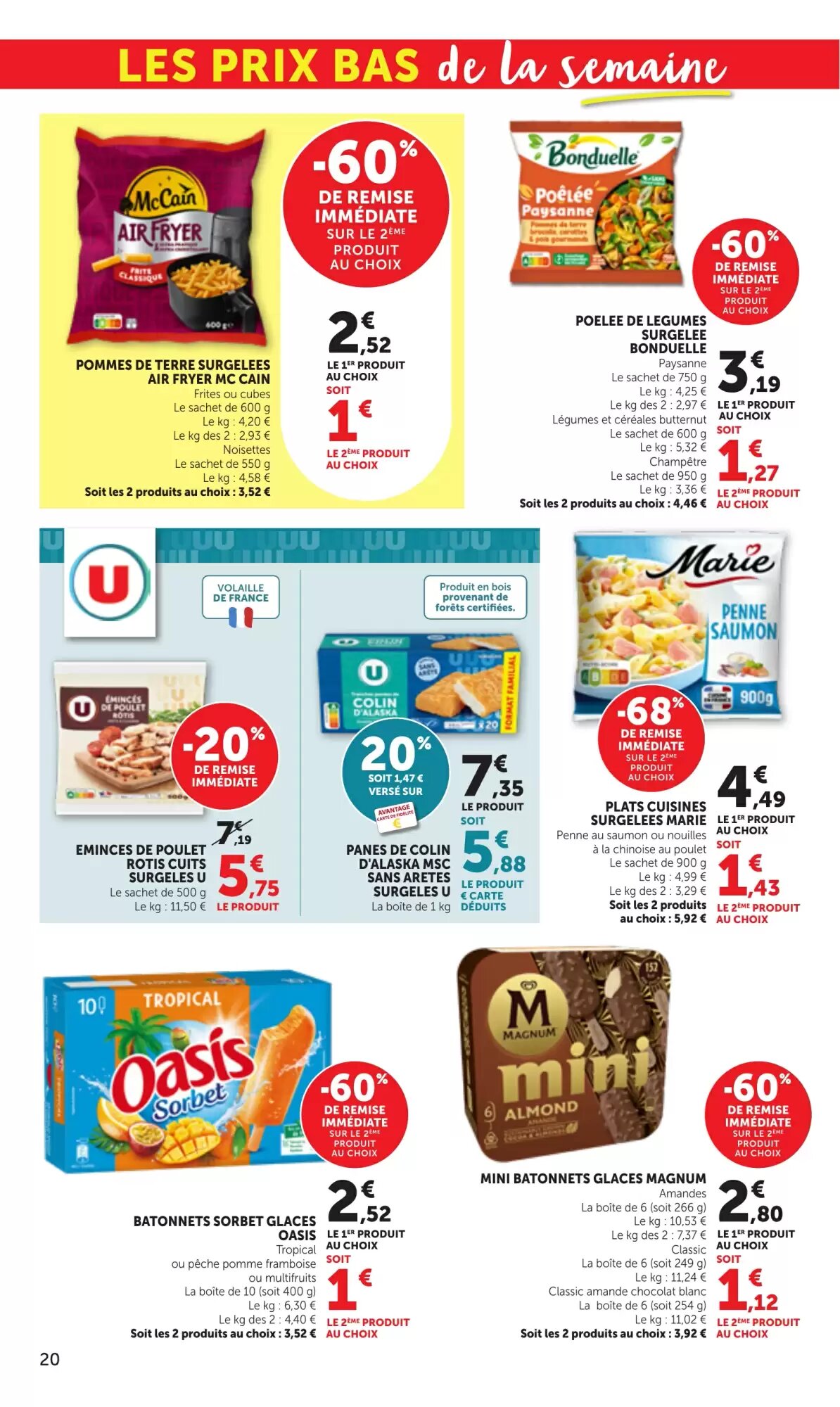Prospectus promotionnel Bi1 valable à partir du 01/09/2026 - Page 20.