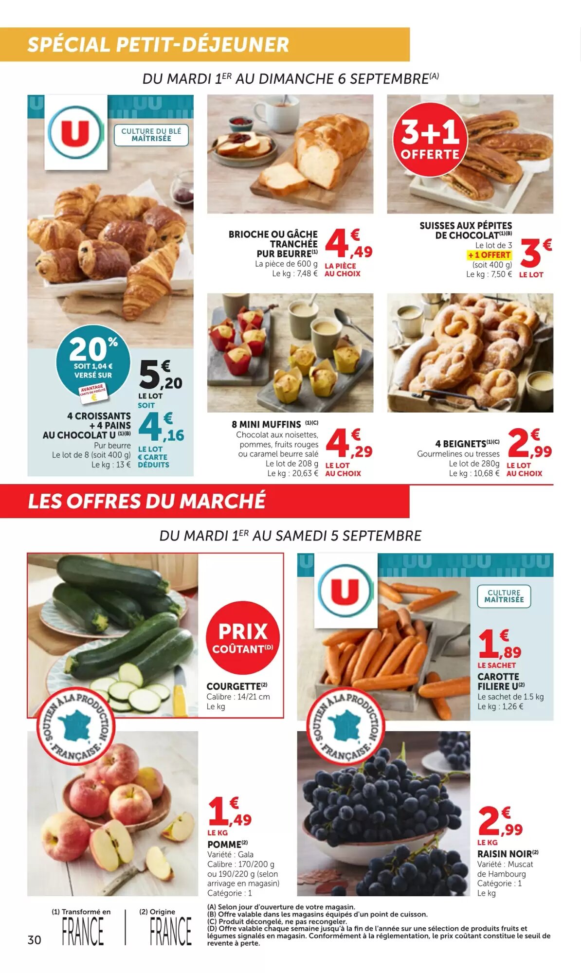 Prospectus promotionnel Bi1 valable à partir du 01/09/2026 - Page 30.