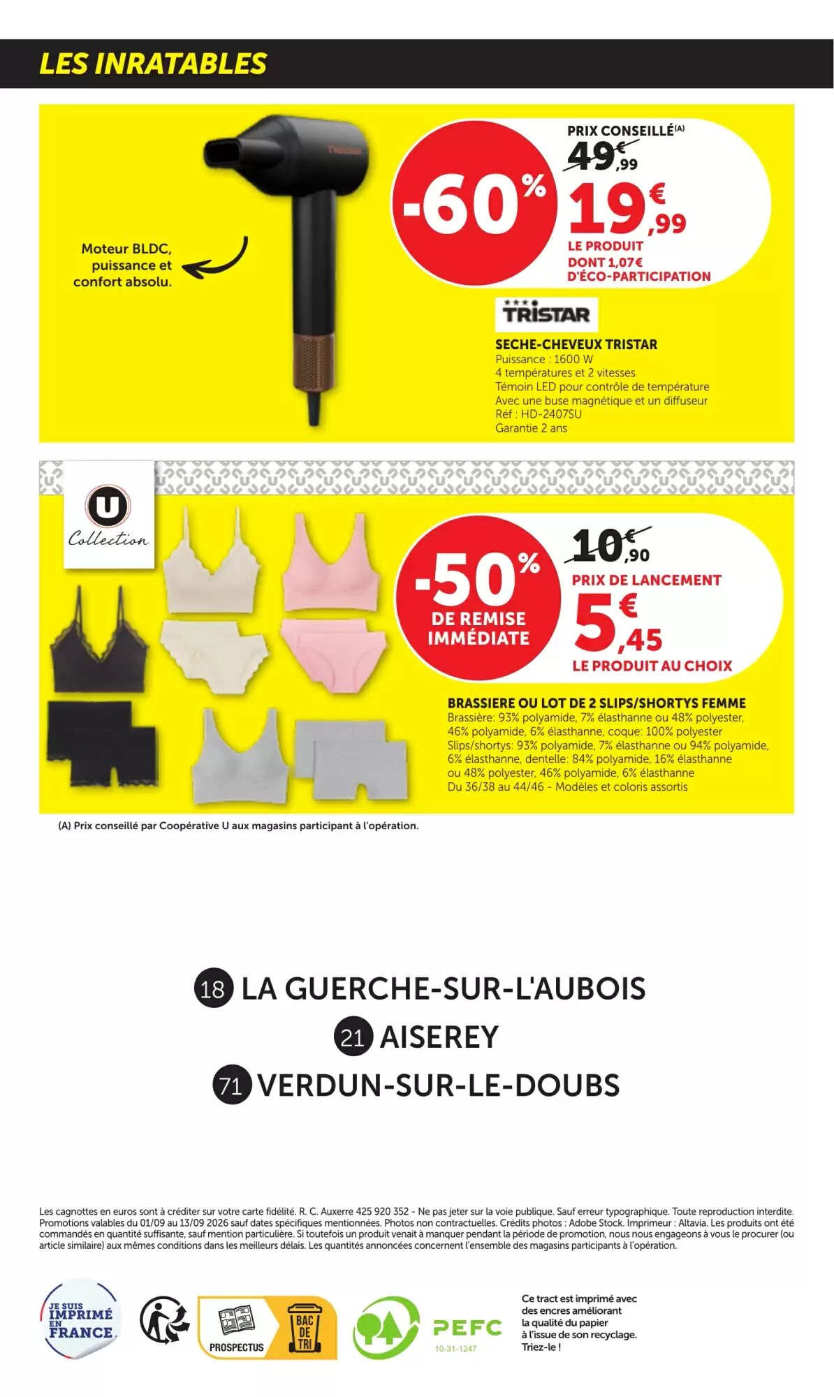 Prospectus promotionnel Bi1 valable à partir du 01/09/2026 - Page 32.