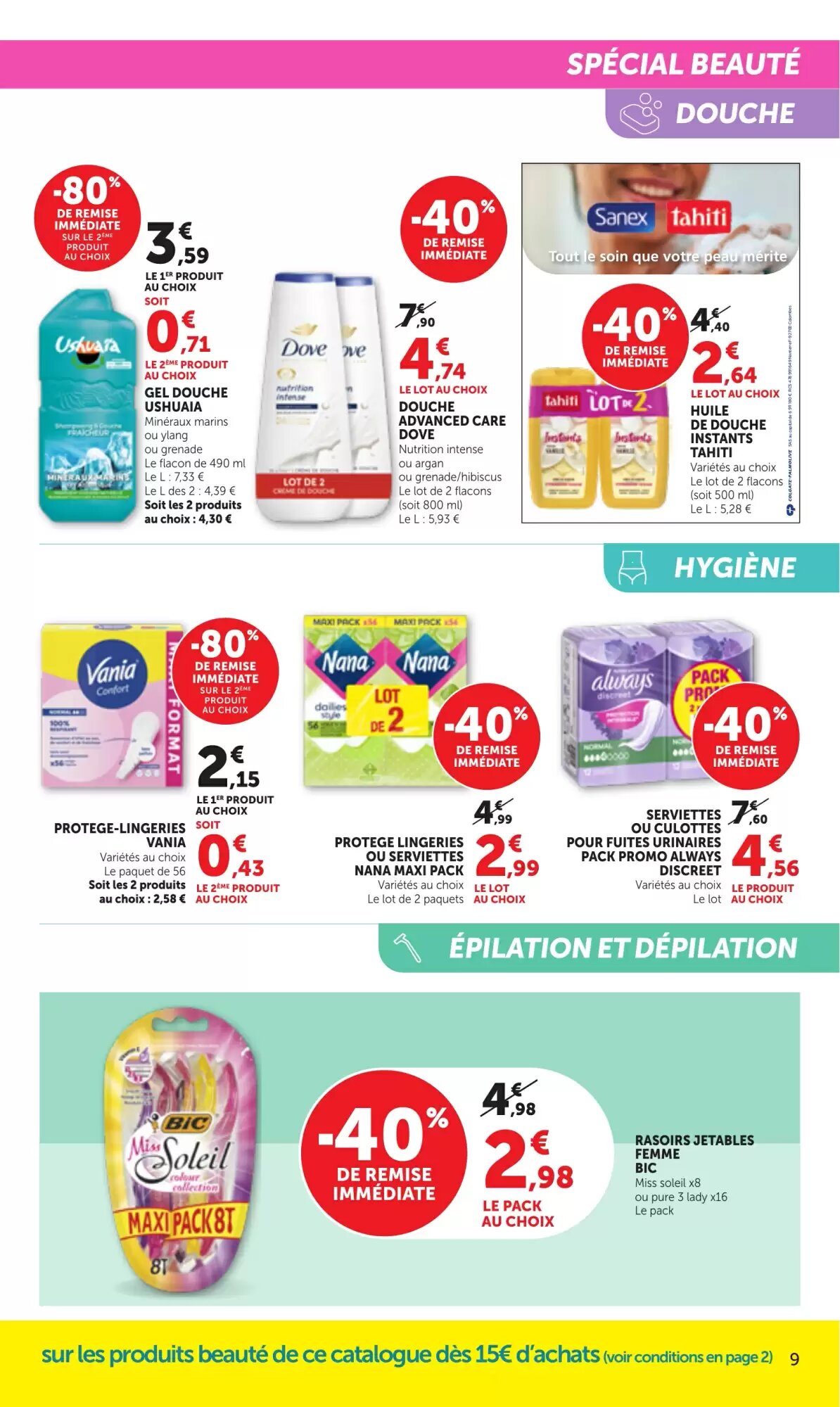 Prospectus promotionnel Bi1 valable à partir du 01/09/2026 - Page 9.
