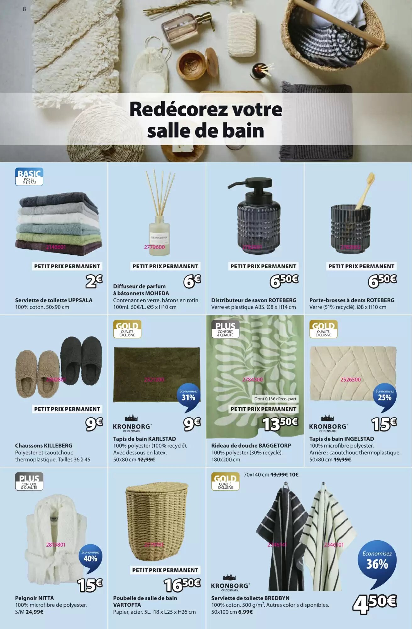 Prospectus promotionnel JYSK valable à partir du 01/09/2026 - Page 8.