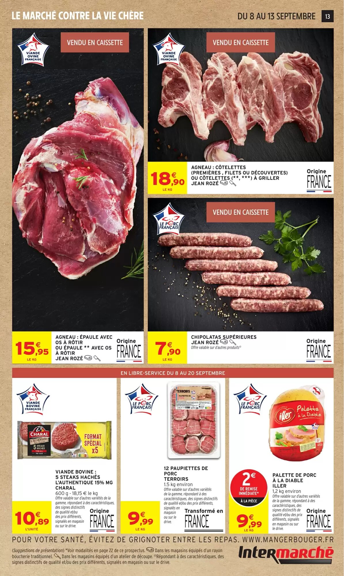 Prospectus promotionnel Intermarché Hyper valable à partir du 01/09/2026 - Page 13.
