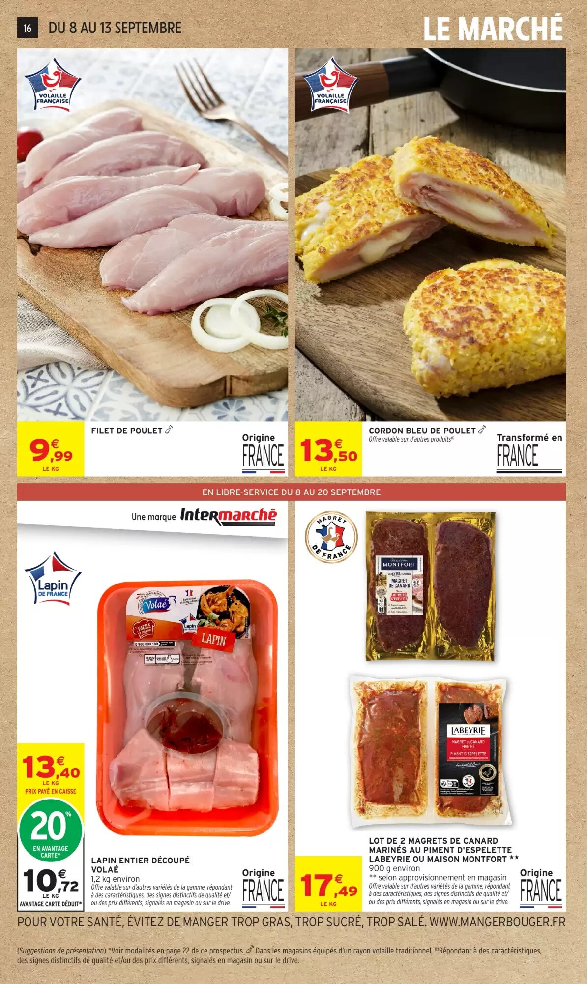 Prospectus promotionnel Intermarché Hyper valable à partir du 01/09/2026 - Page 16.