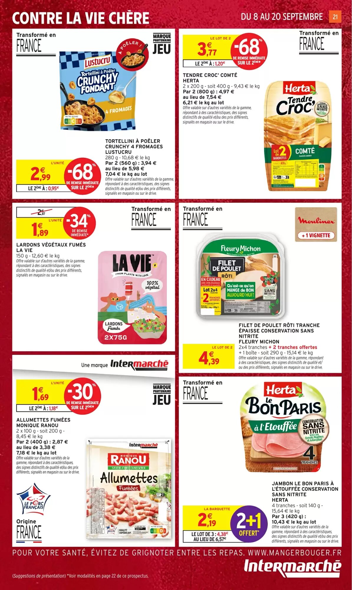 Prospectus promotionnel Intermarché Hyper valable à partir du 01/09/2026 - Page 21.