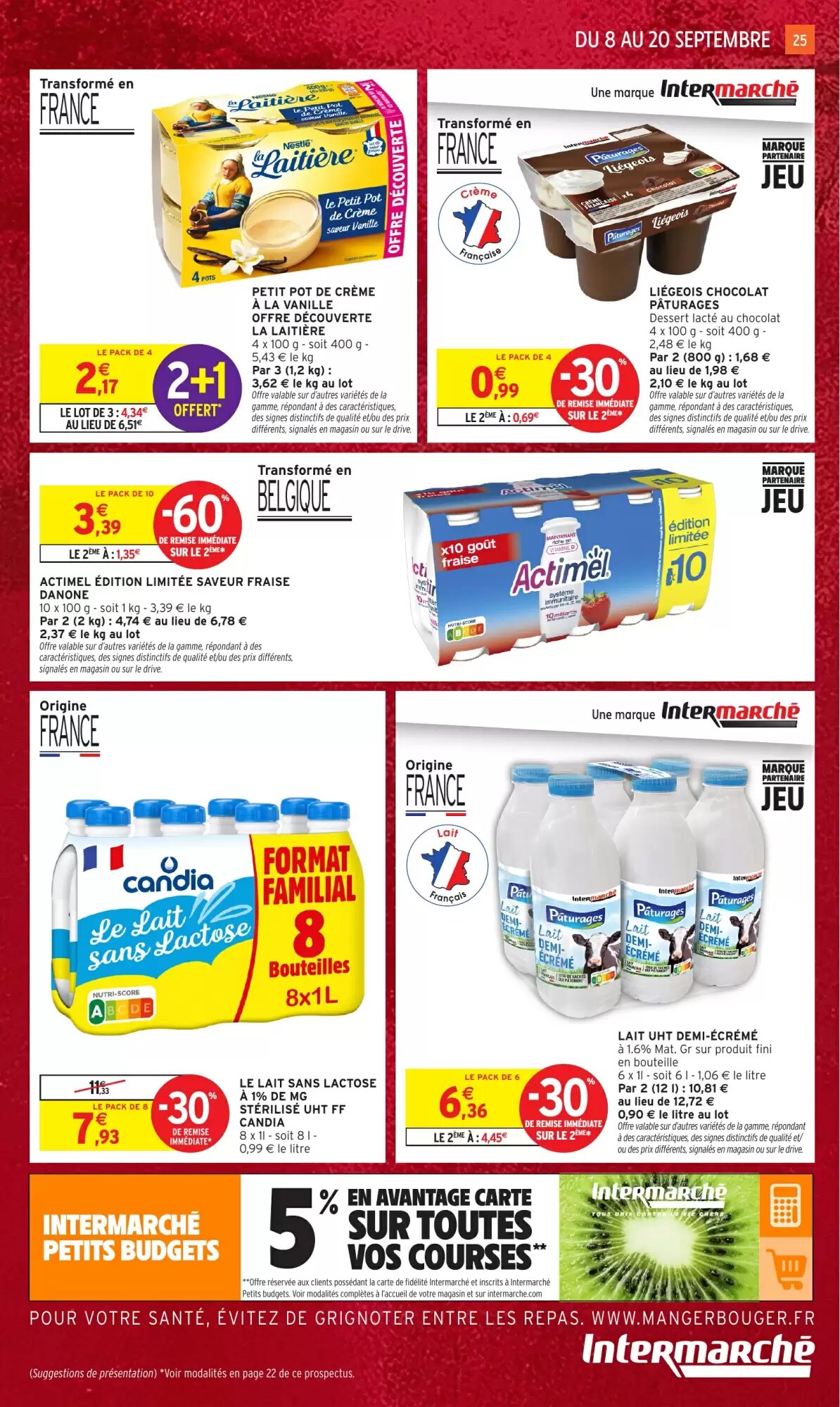 Prospectus promotionnel Intermarché Hyper valable à partir du 01/09/2026 - Page 25.