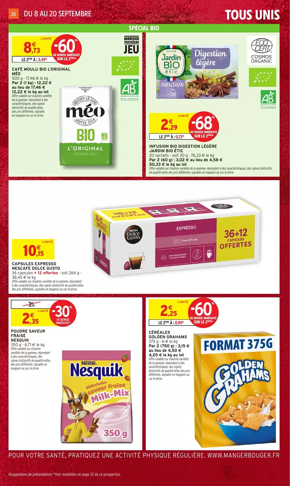 Prospectus promotionnel Intermarché Hyper valable à partir du 01/09/2026 - Page 26.
