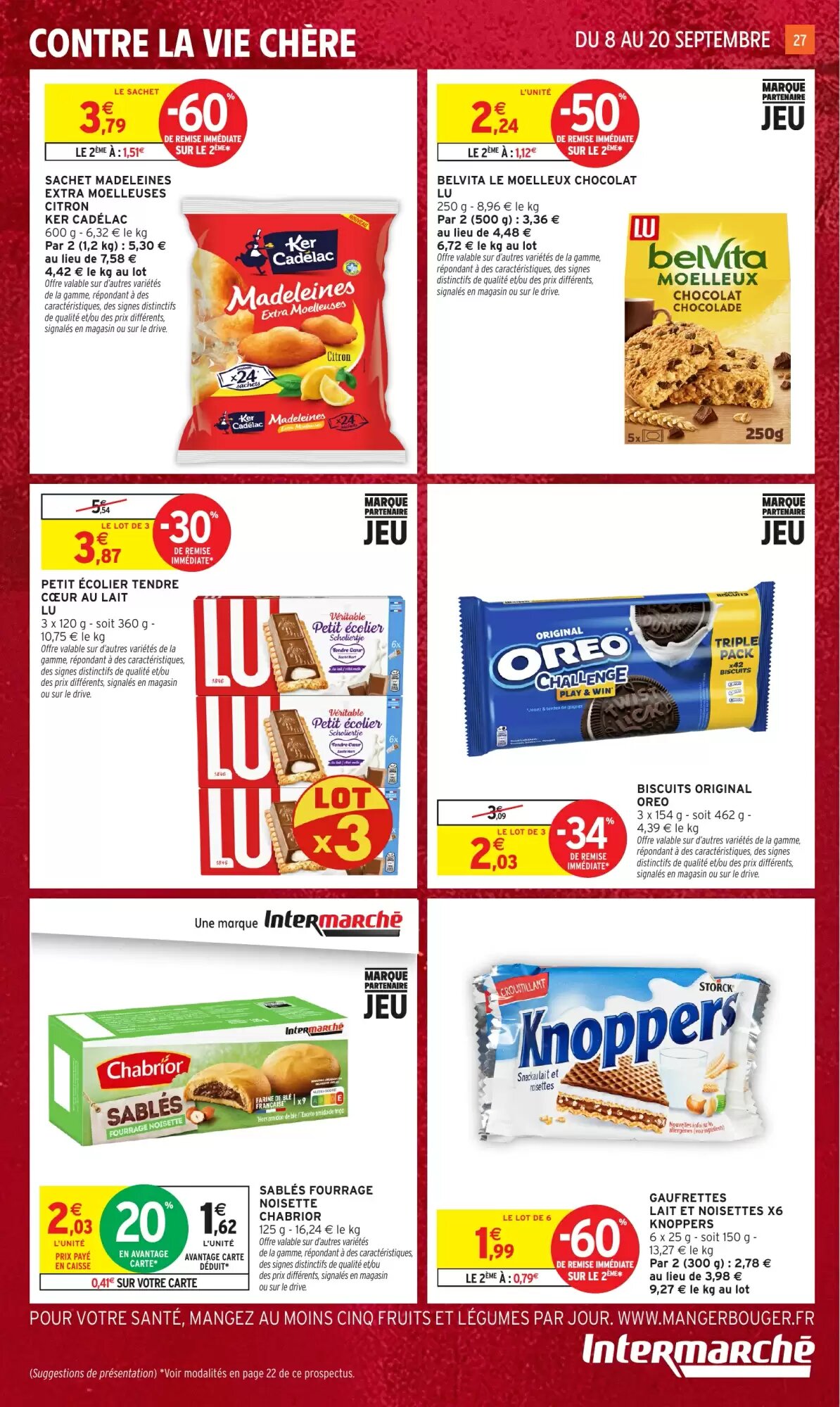 Prospectus promotionnel Intermarché Hyper valable à partir du 01/09/2026 - Page 27.