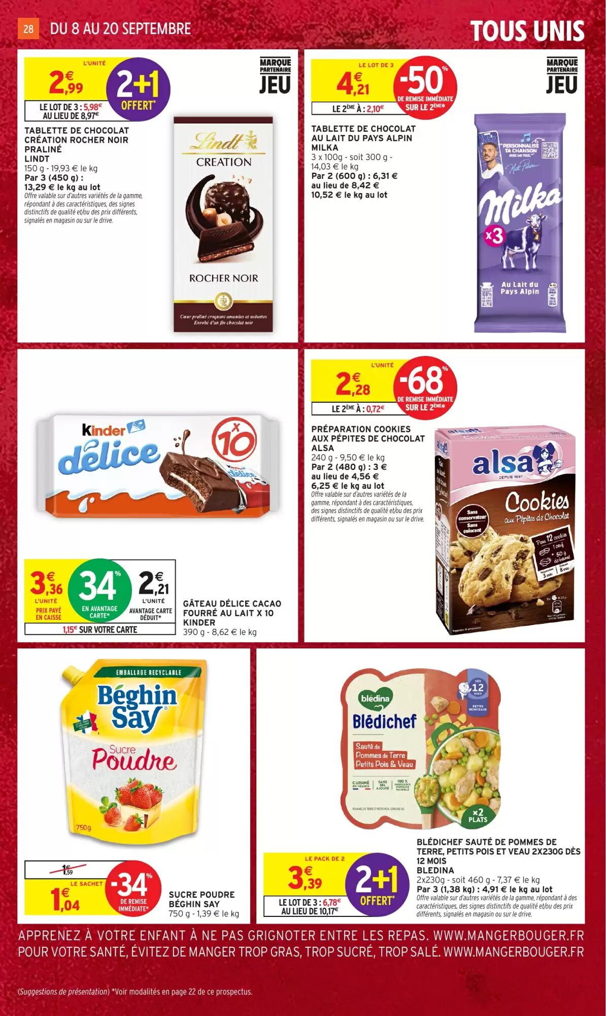 Prospectus promotionnel Intermarché Hyper valable à partir du 01/09/2026 - Page 28.