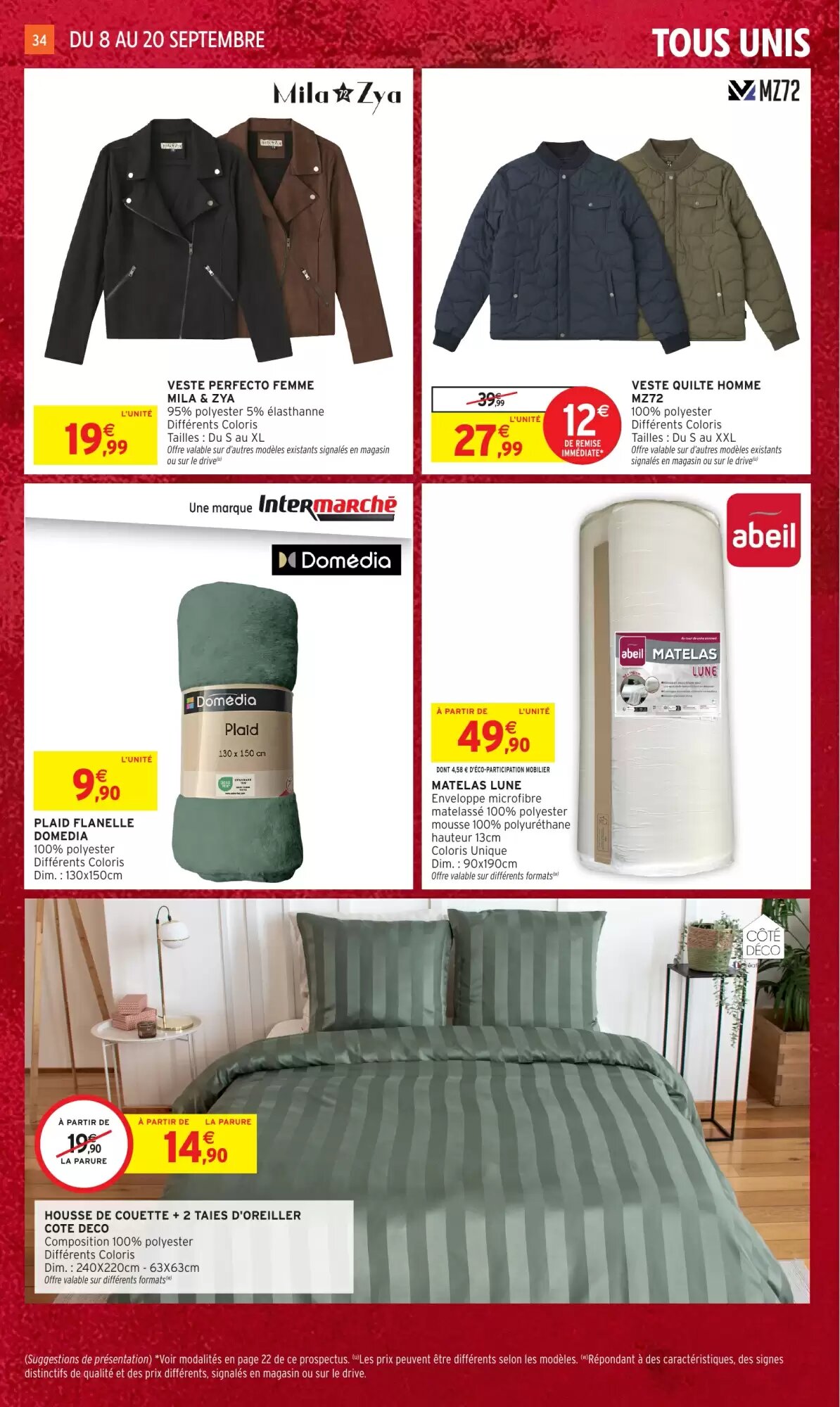 Prospectus promotionnel Intermarché Hyper valable à partir du 01/09/2026 - Page 34.