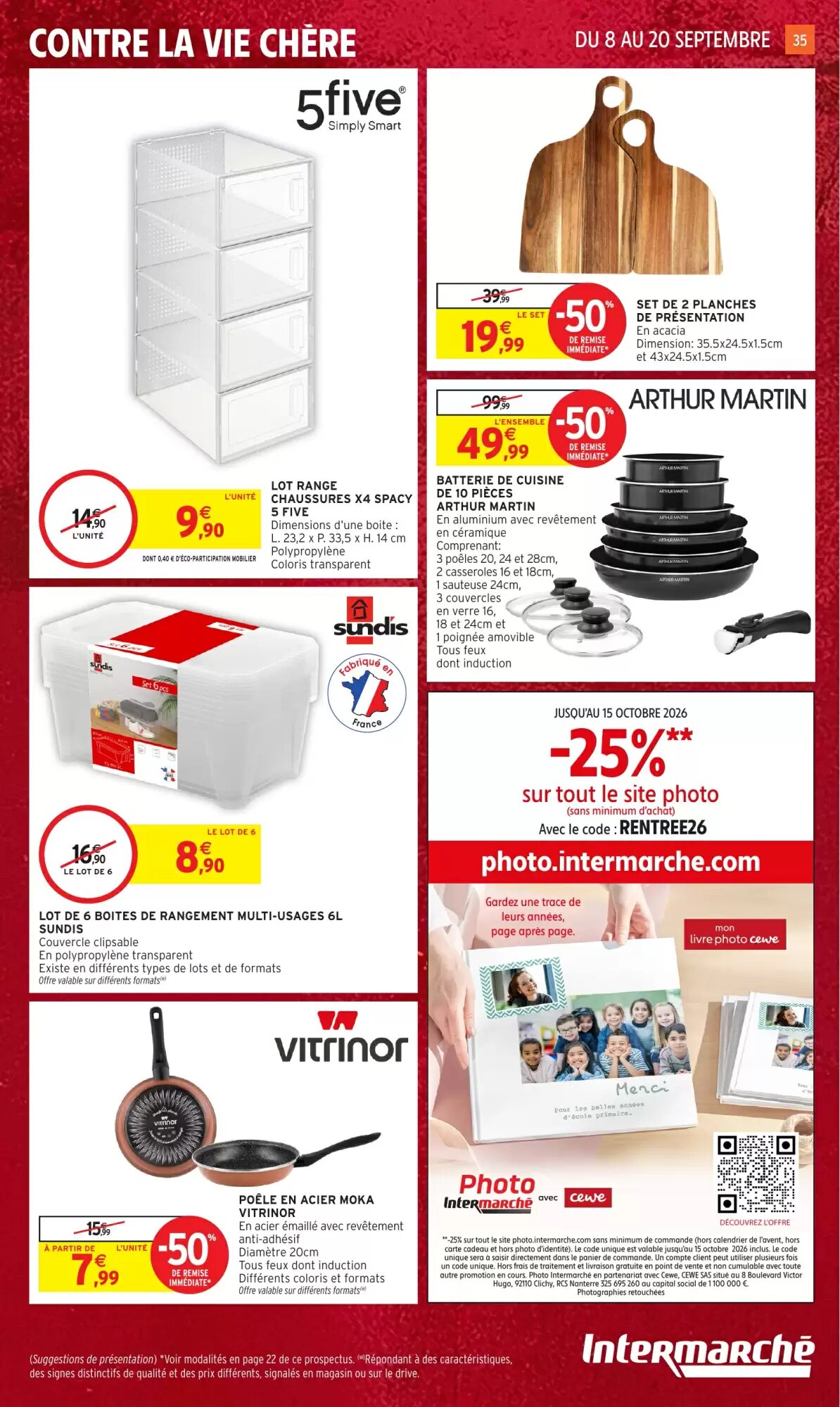 Prospectus promotionnel Intermarché Hyper valable à partir du 01/09/2026 - Page 35.