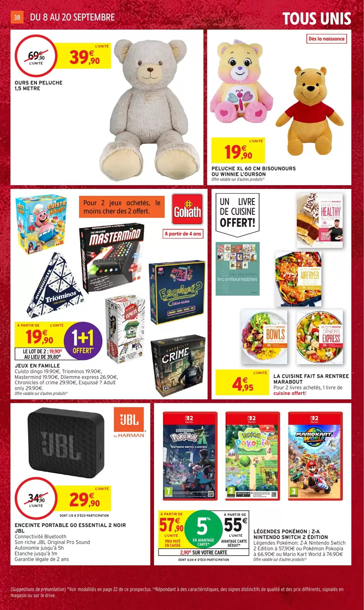 Prospectus promotionnel Intermarché Hyper valable à partir du 01/09/2026 - Page 38.
