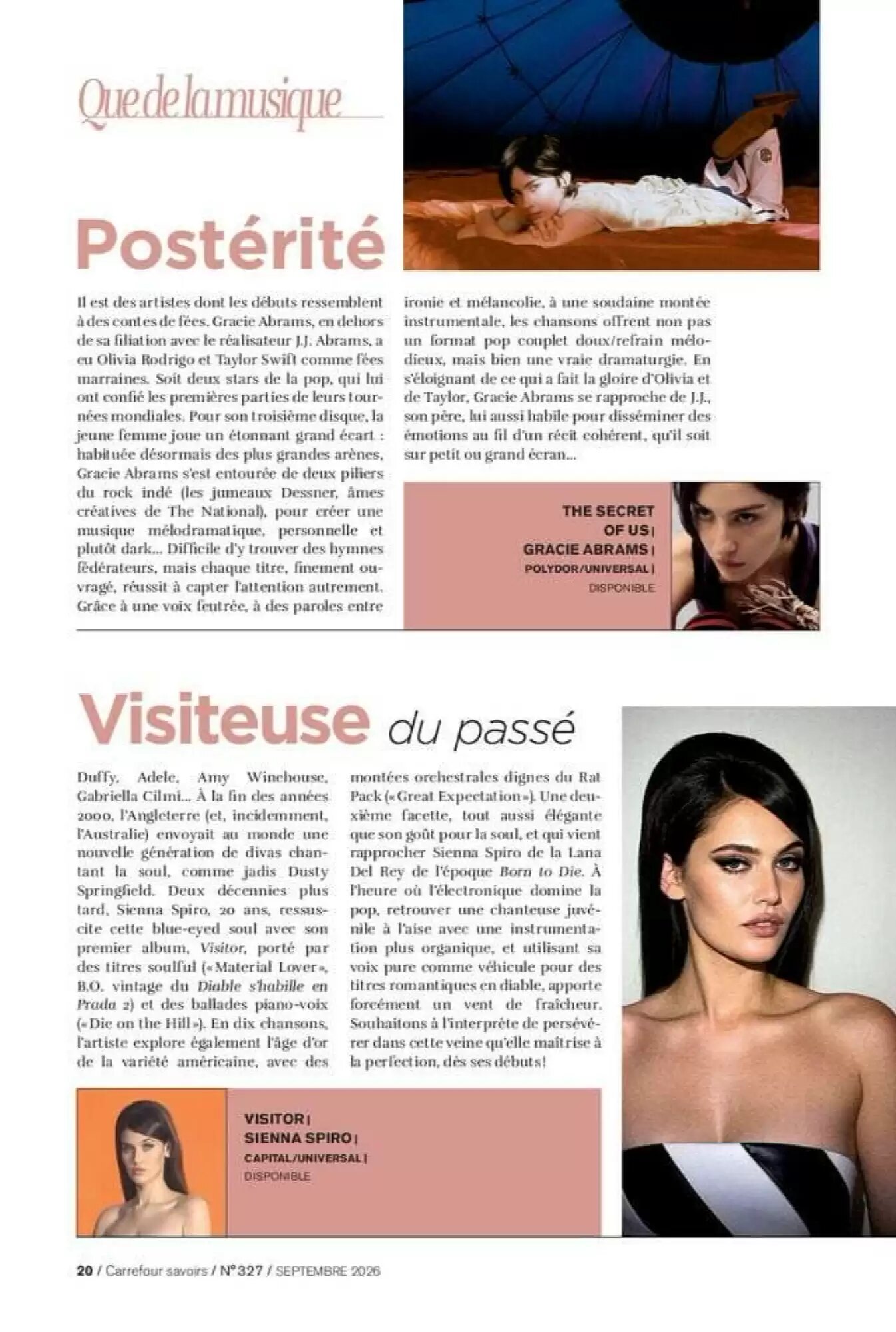 Prospectus promotionnel Carrefour valable à partir du 01/09/2026 - Page 20.