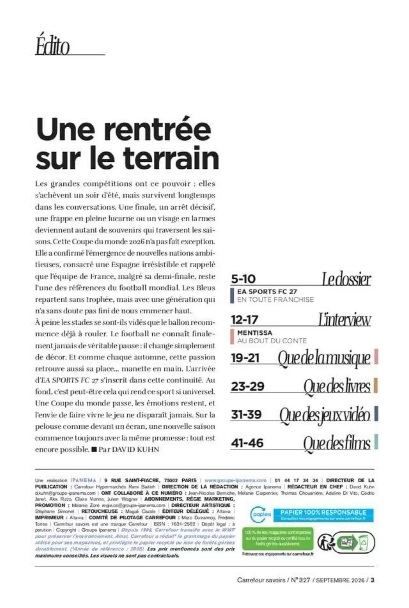 Prospectus promotionnel Carrefour valable à partir du 01/09/2026 - Page 3.