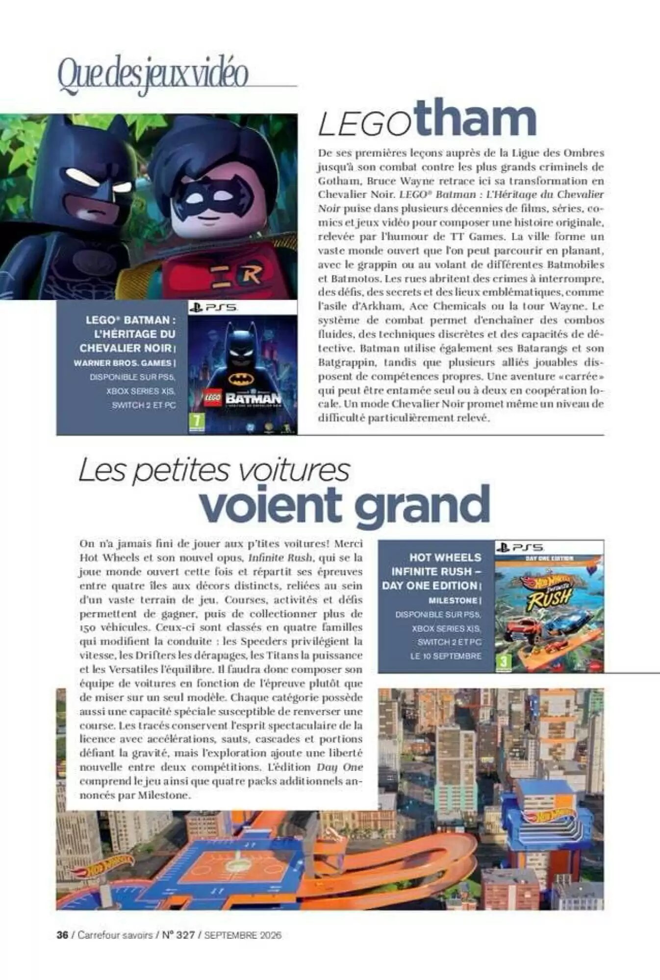 Prospectus promotionnel Carrefour valable à partir du 01/09/2026 - Page 36.