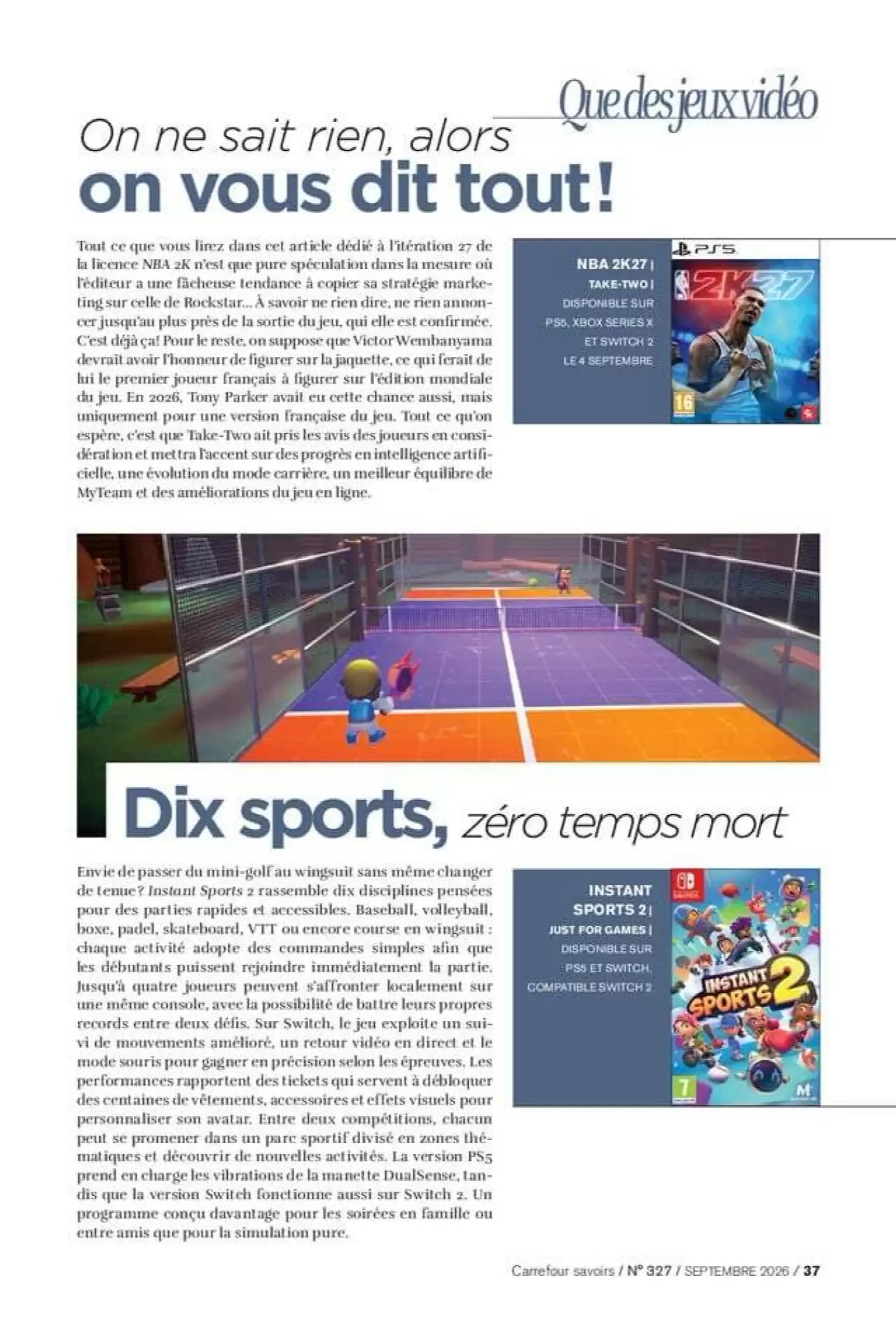 Prospectus promotionnel Carrefour valable à partir du 01/09/2026 - Page 37.