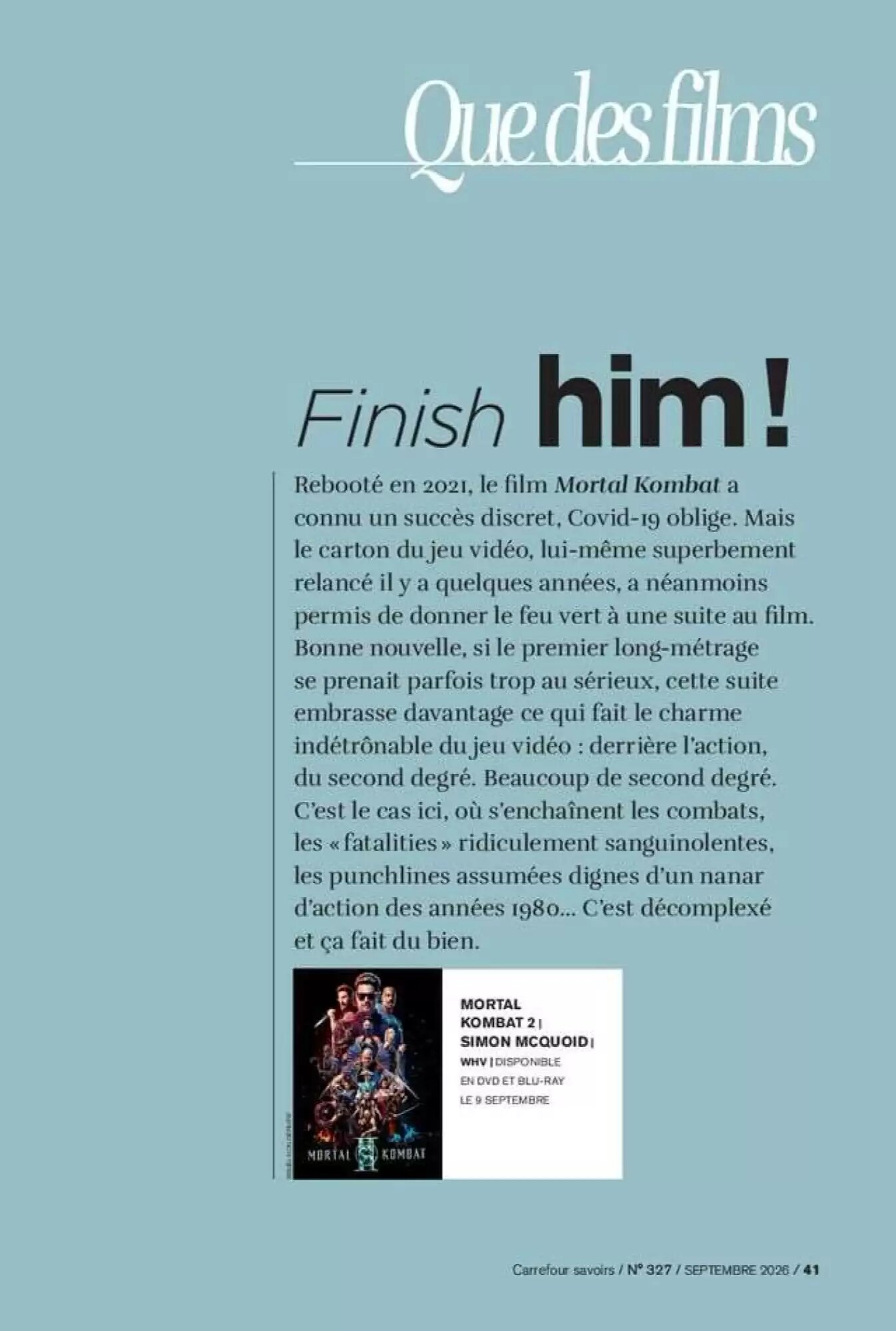 Prospectus promotionnel Carrefour valable à partir du 01/09/2026 - Page 41.