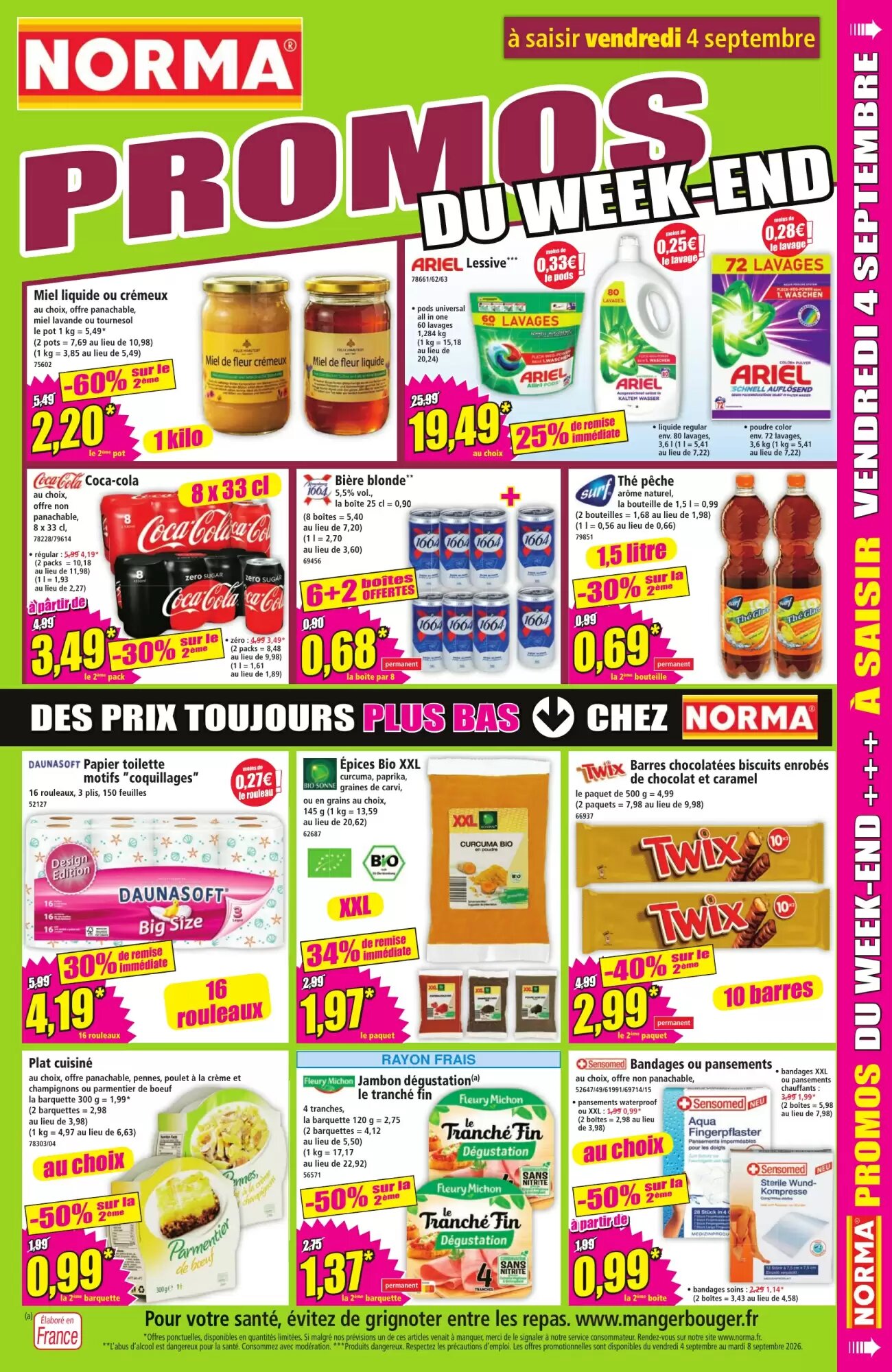 Prospectus promotionnel Norma valable à partir du 02/09/2026 - Page 13.