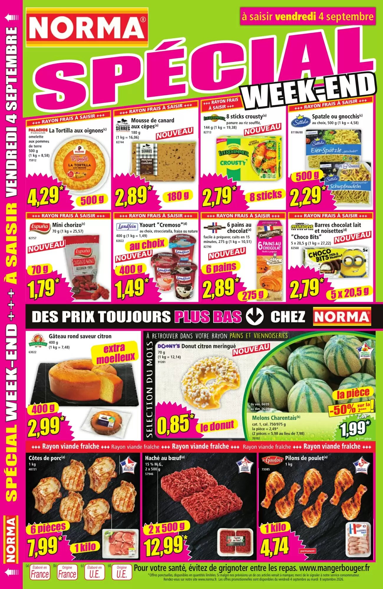 Prospectus promotionnel Norma valable à partir du 02/09/2026 - Page 14.