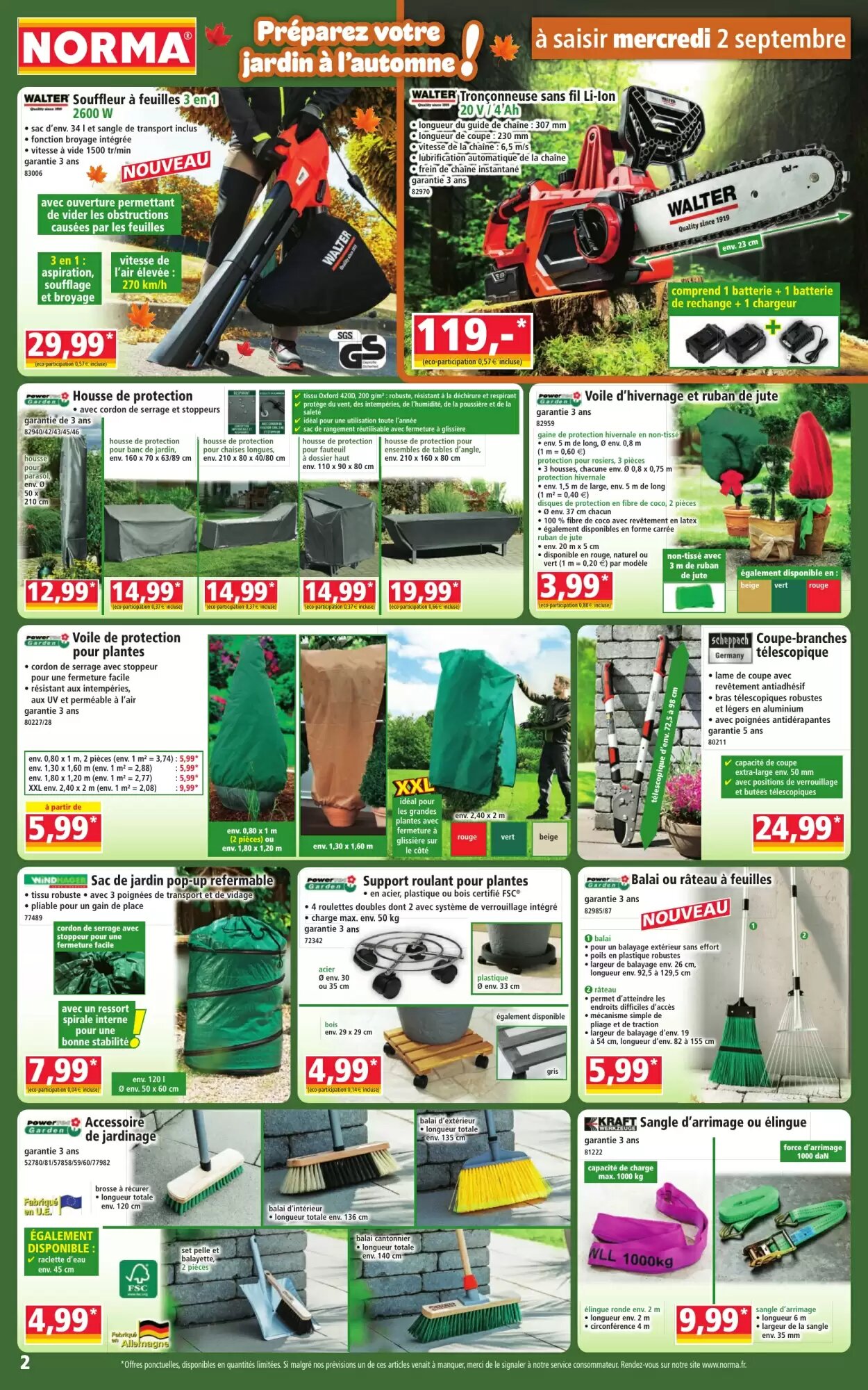 Prospectus promotionnel Norma valable à partir du 02/09/2026 - Page 2.