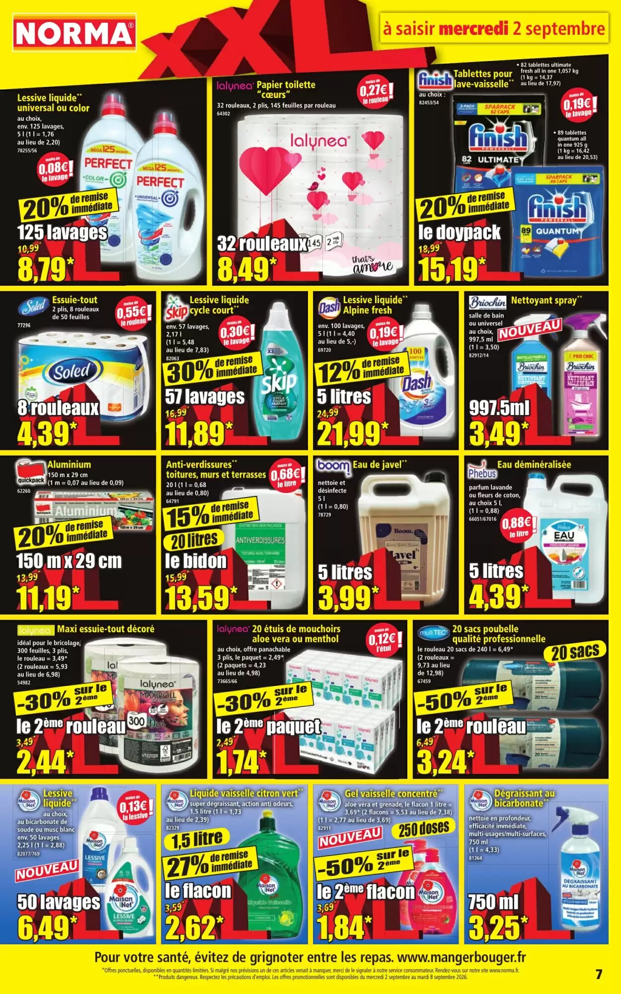 Prospectus promotionnel Norma valable à partir du 02/09/2026 - Page 7.
