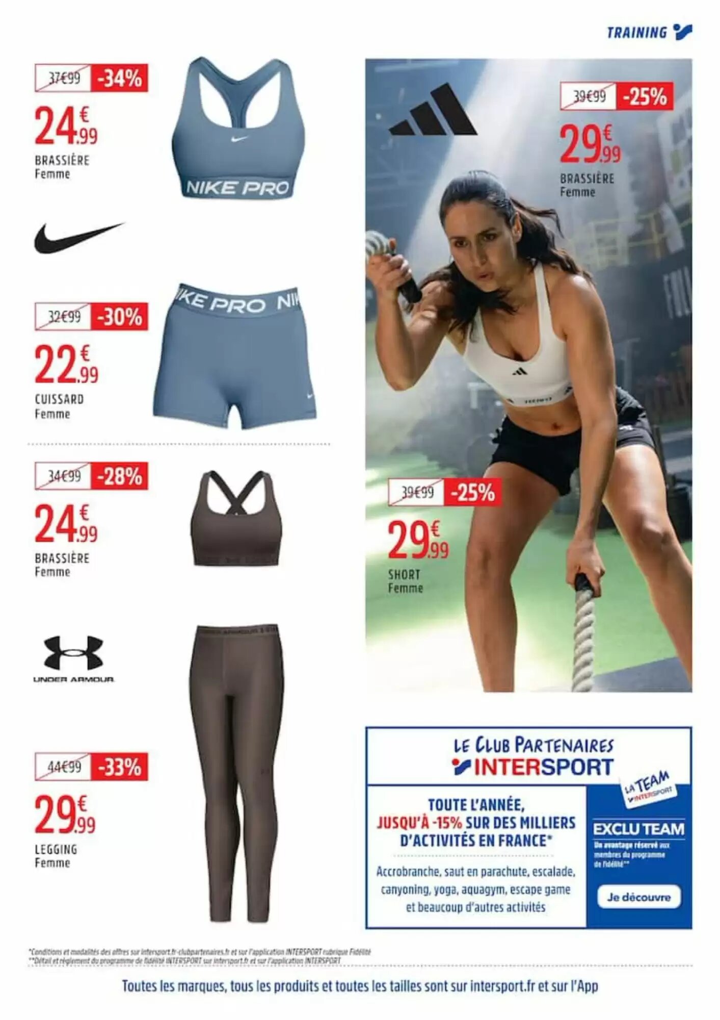 Prospectus promotionnel Intersport valable à partir du 02/09/2026 - Page 23.