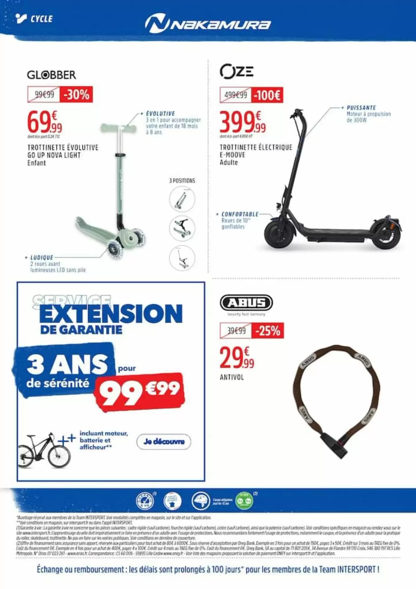 Prospectus promotionnel Intersport valable à partir du 02/09/2026 - Page 32.