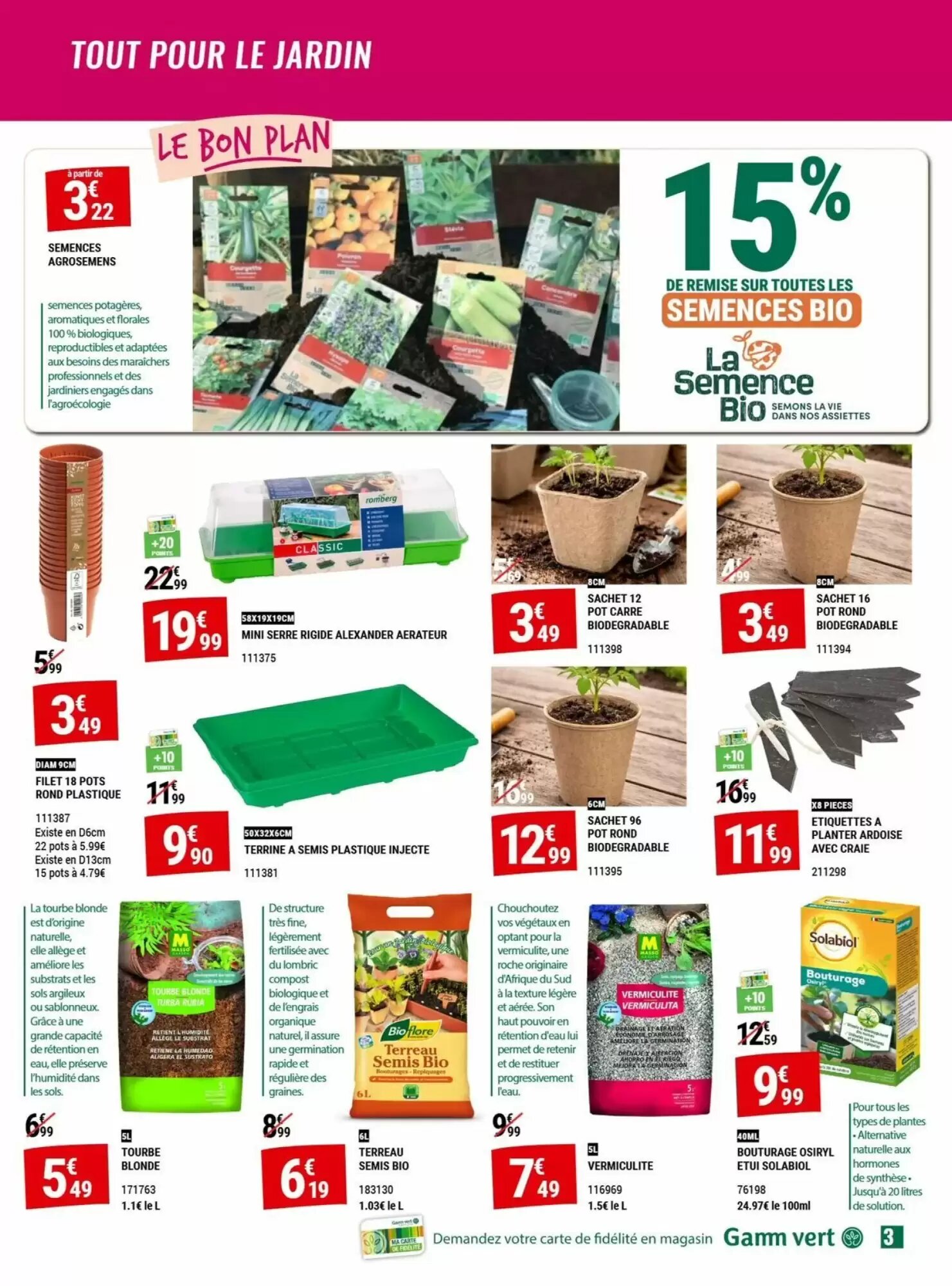 Prospectus promotionnel Gamm vert valable à partir du 02/09/2026 - Page 3.