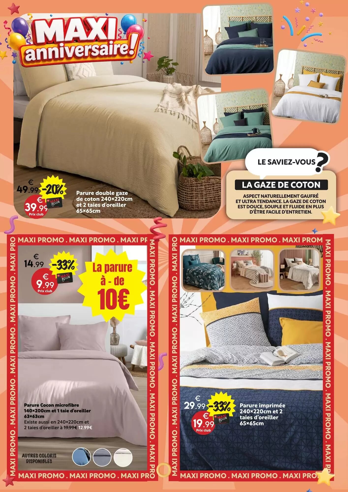 Prospectus promotionnel Maxi Bazar valable à partir du 02/09/2026 - Page 11.