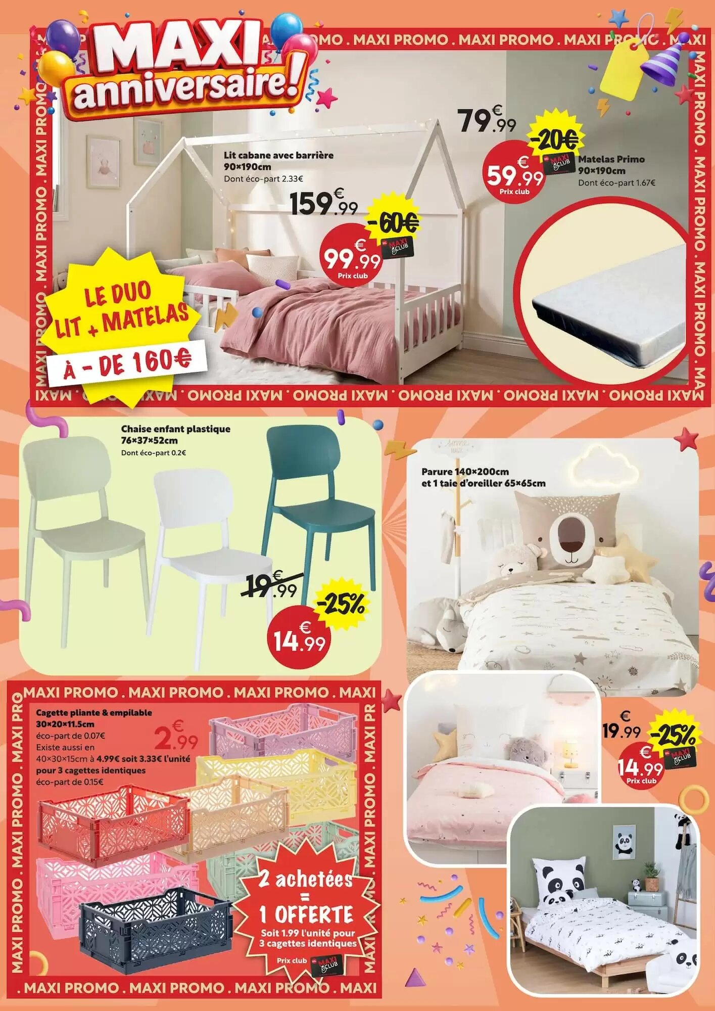 Prospectus promotionnel Maxi Bazar valable à partir du 02/09/2026 - Page 14.